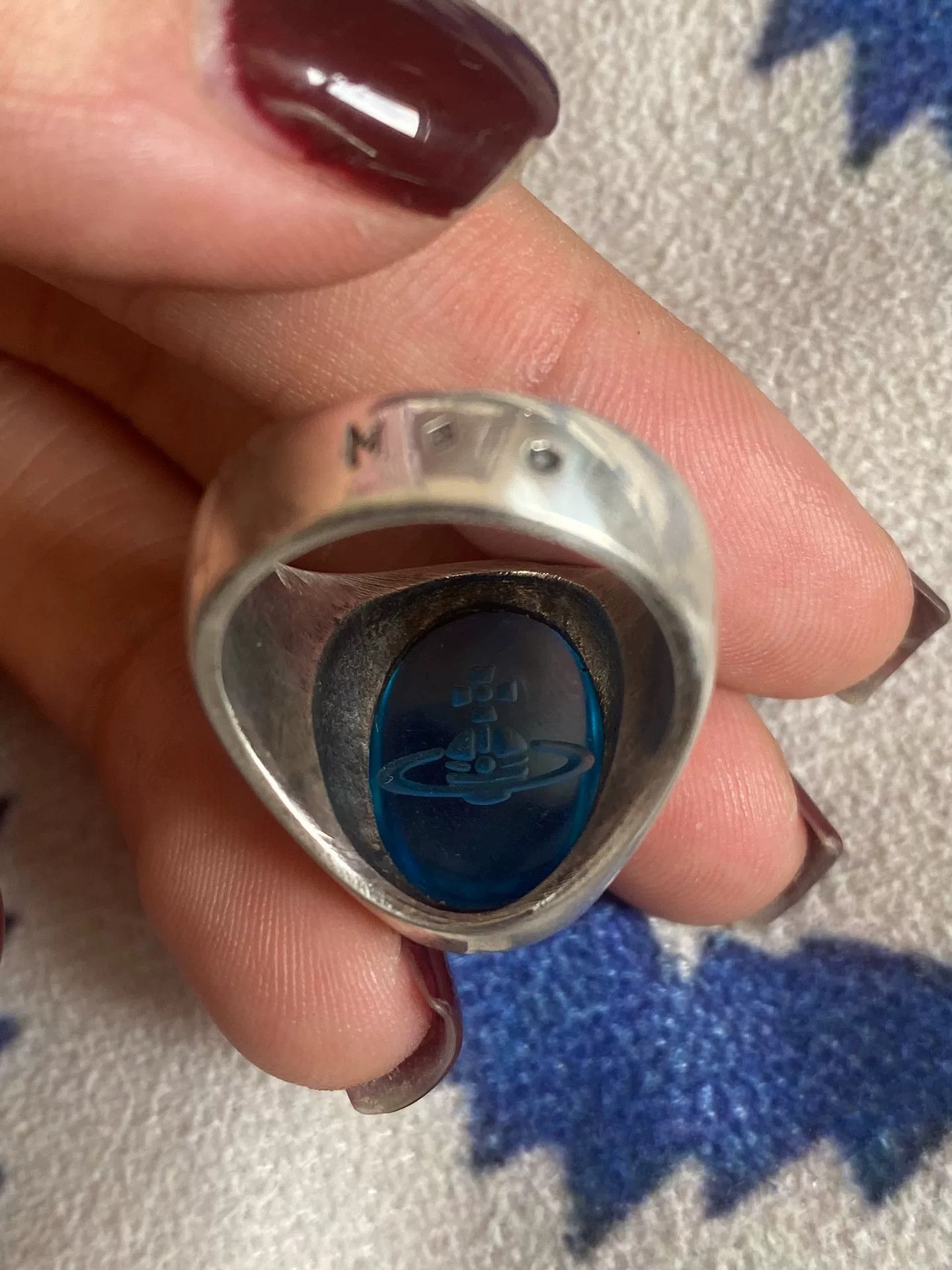Vivienne Westwood vivienne westwood blue illusion ring Size ONE SIZE - 8 Thumbnail