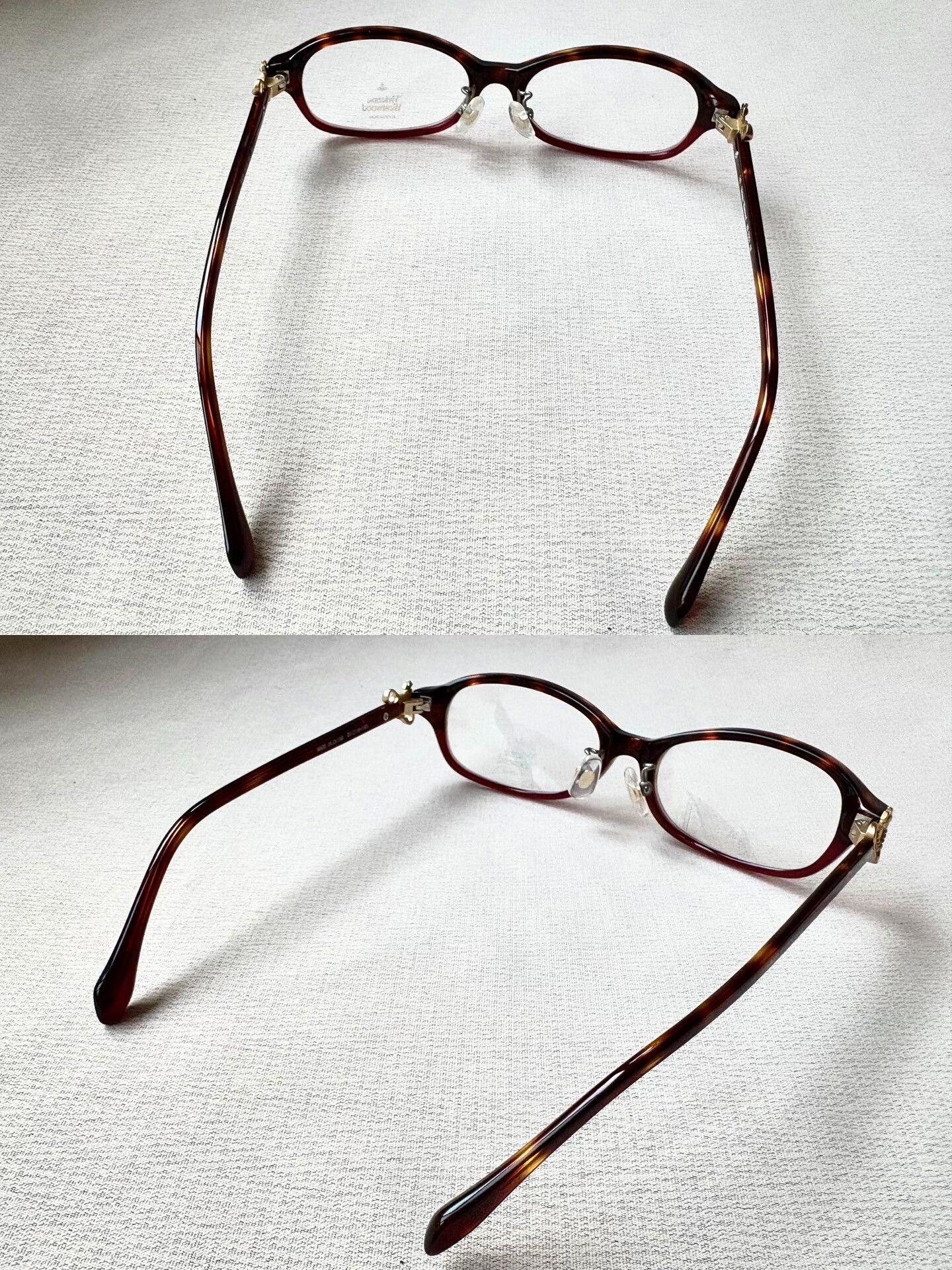 Vivienne Westwood vivienne westwood tortoiseshell glasses with pin Size ONE SIZE - 3 Thumbnail
