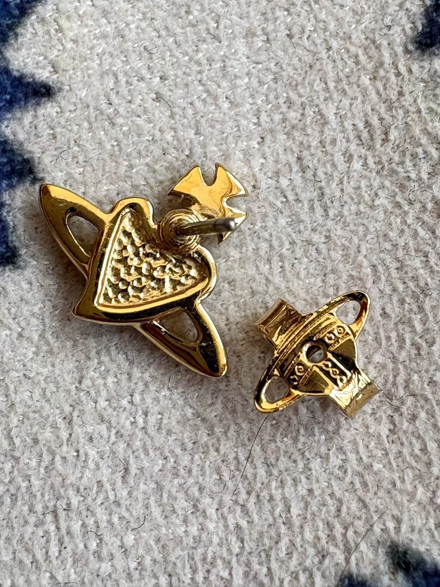 Vivienne Westwood vivienne westwood black heart stud earring Size ONE SIZE - 4 Thumbnail