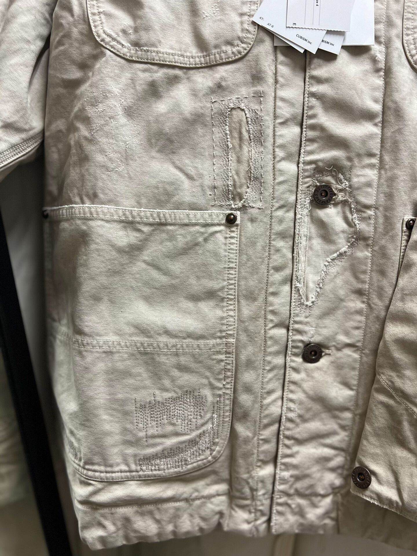 Visvim visvim macray coverall crash jacket grey Size US L / EU 52-54 / 3 - 4 Thumbnail