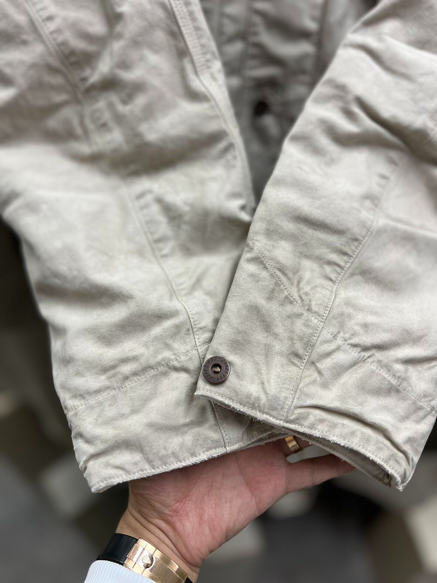 Visvim visvim macray coverall crash jacket grey Size US L / EU 52-54 / 3 - 5 Thumbnail
