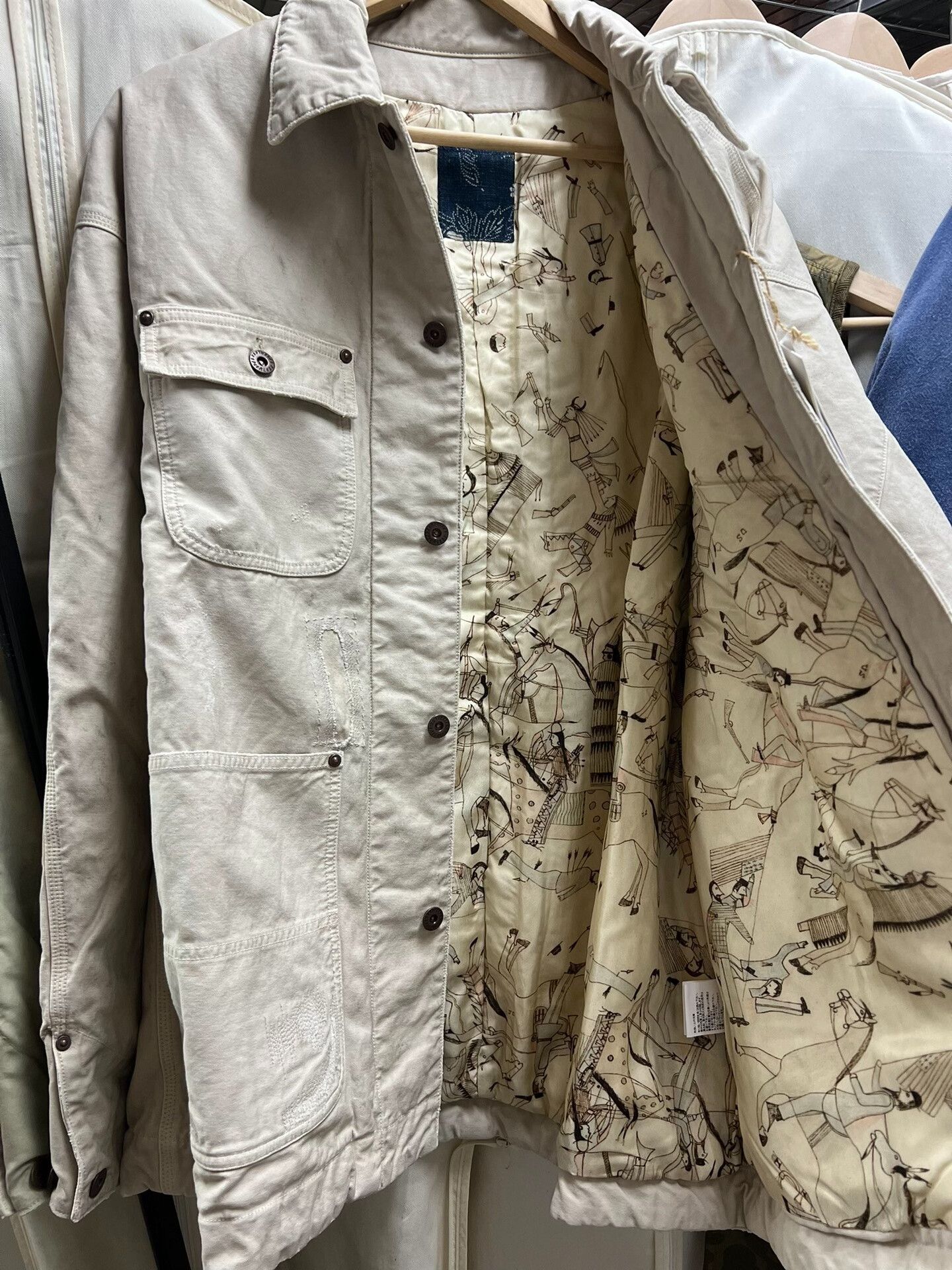 Visvim visvim macray coverall crash jacket grey Size US L / EU 52-54 / 3 - 8 Thumbnail