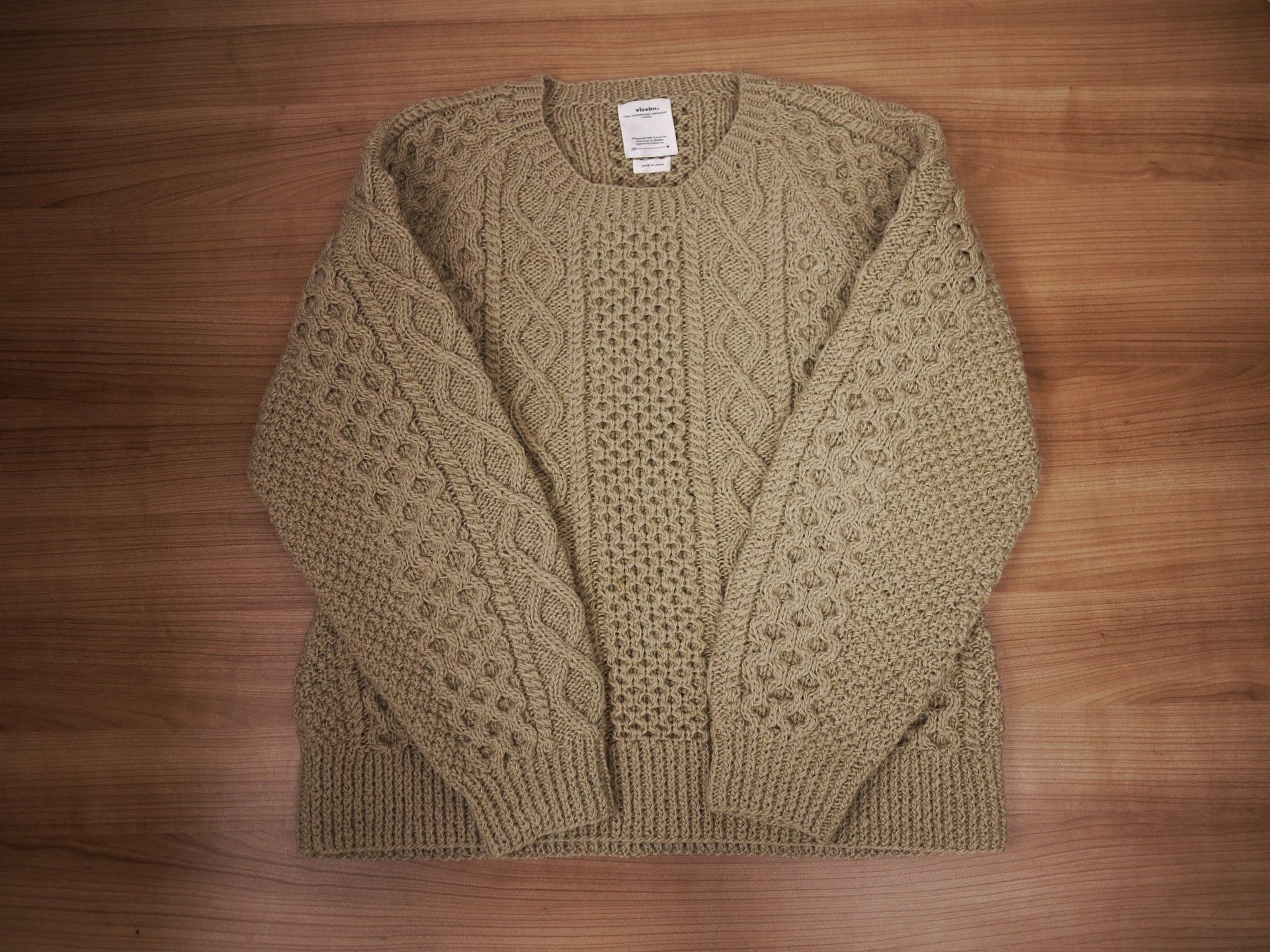 Visvim visvim 19aw galway crew hand-knit sweater Size US M / EU 48-50 / 2 - 2 Thumbnail