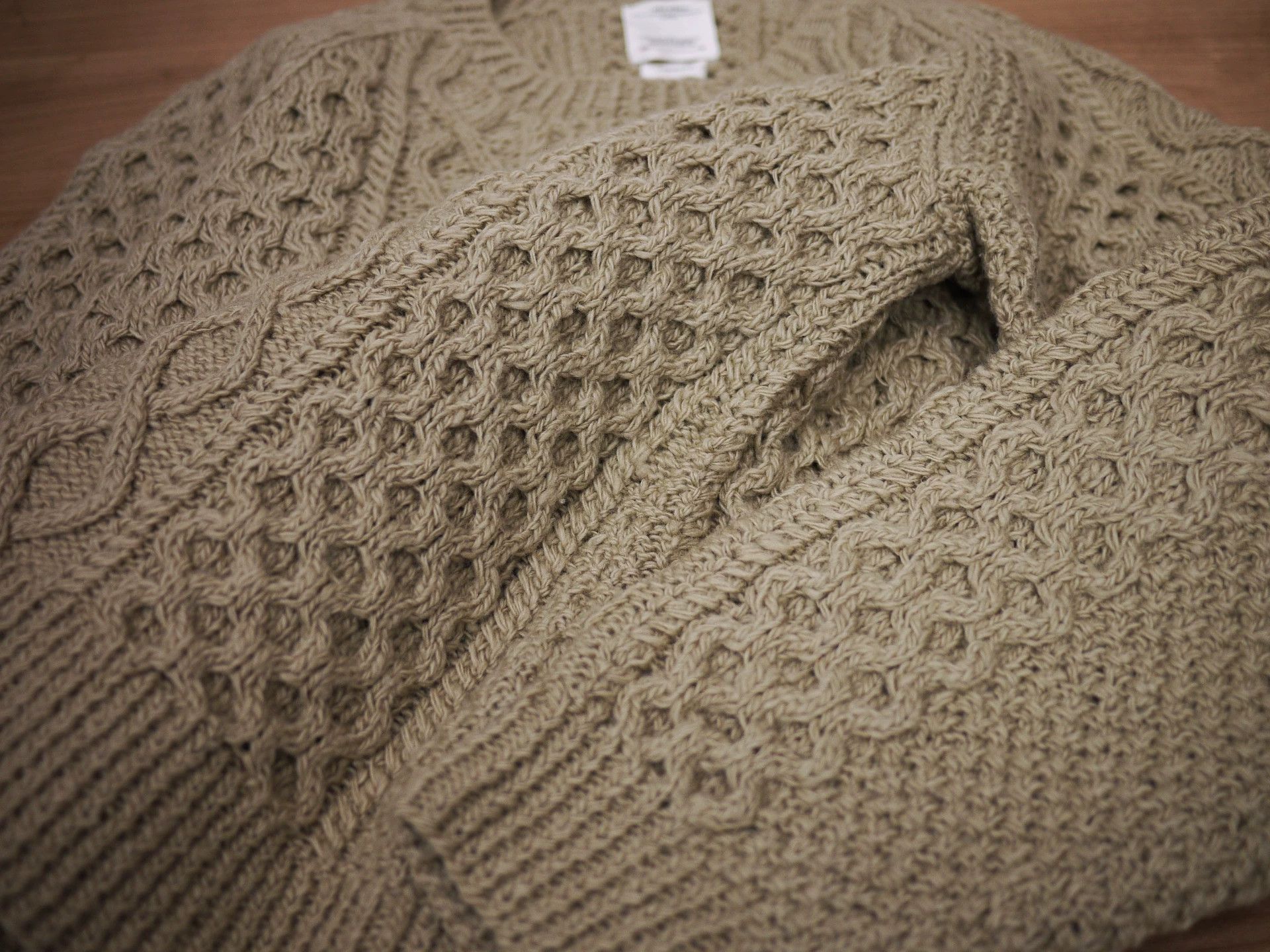 Visvim visvim 19aw galway crew hand-knit sweater Size US M / EU 48-50 / 2 - 6 Thumbnail