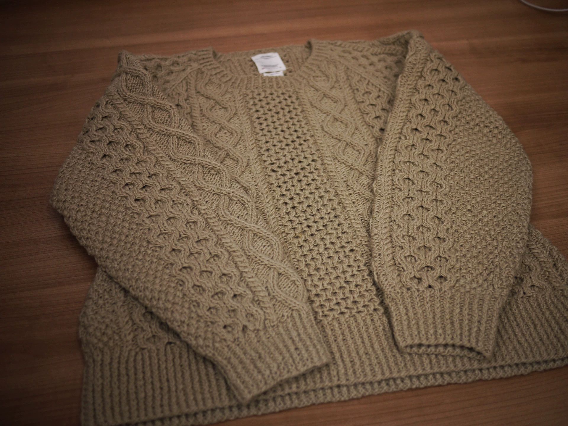 Visvim visvim 19aw galway crew hand-knit sweater Size US M / EU 48-50 / 2 - 3 Thumbnail