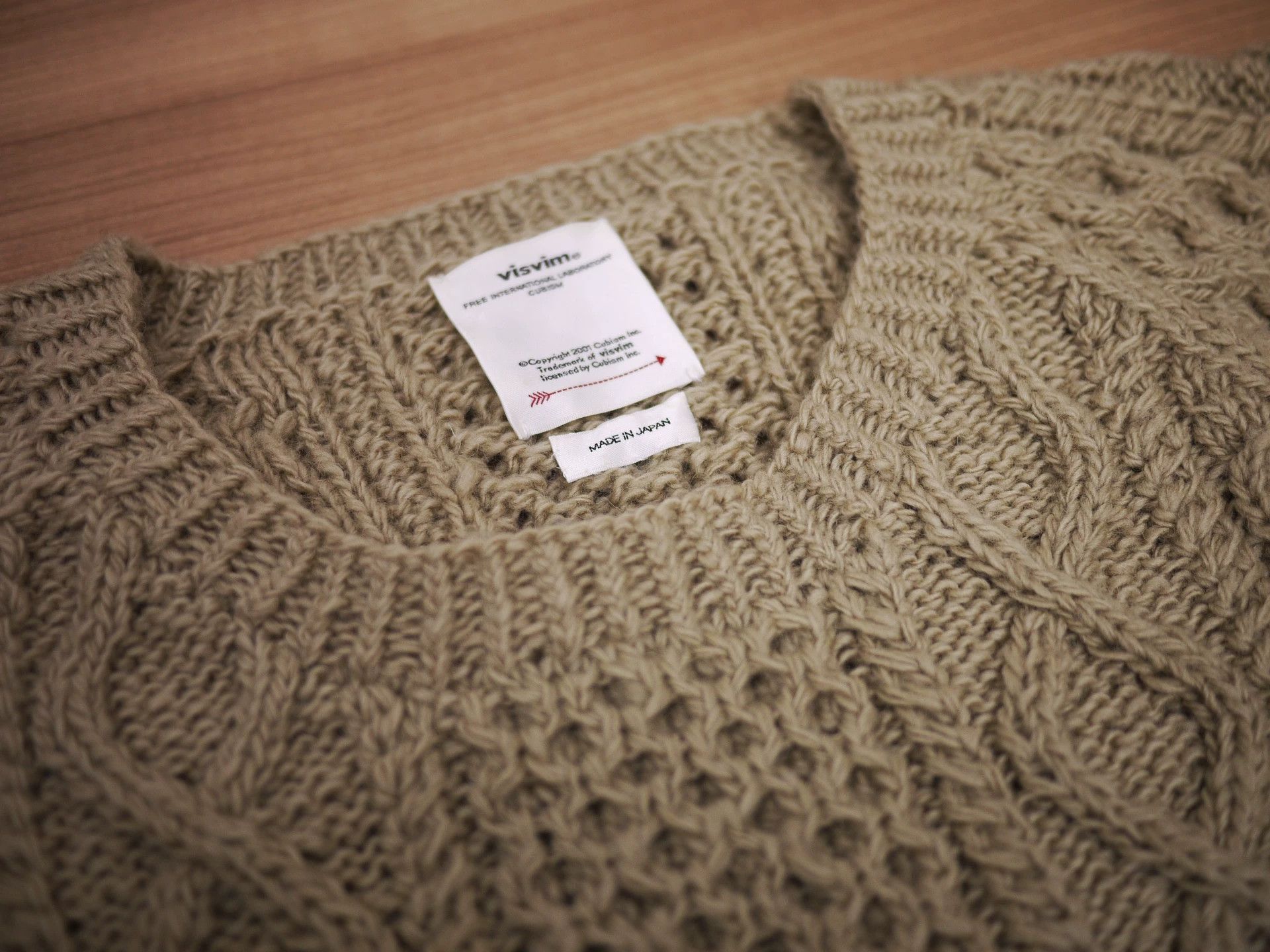 Visvim visvim 19aw galway crew hand-knit sweater Size US M / EU 48-50 / 2 - 4 Thumbnail