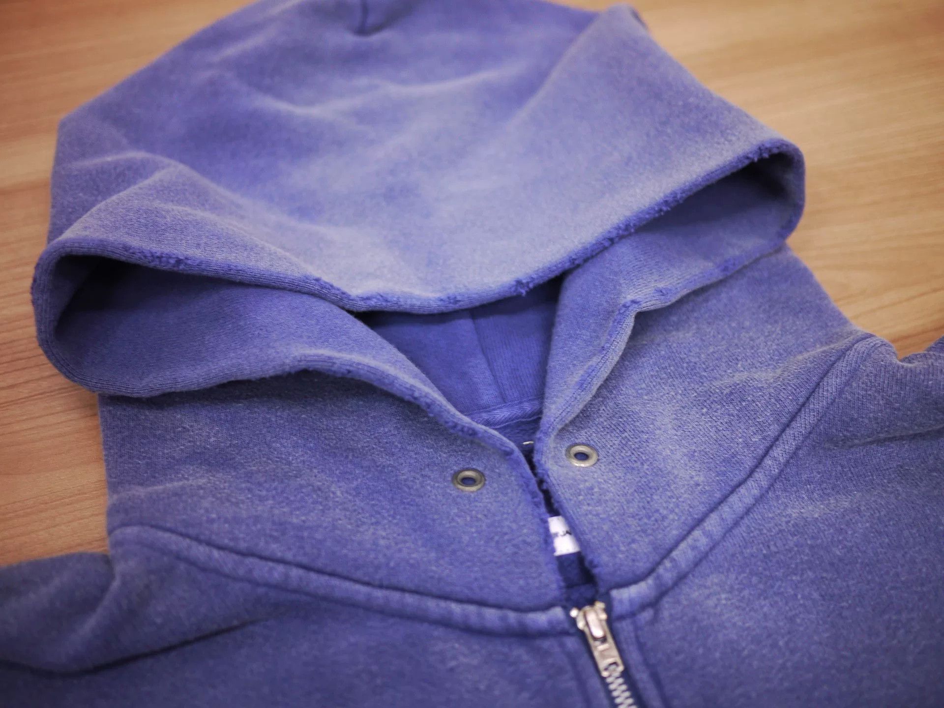 Visvim navy jumbo sb sweat hoodie with zipper Size US XXL / EU 58 / 5 - 3 Thumbnail