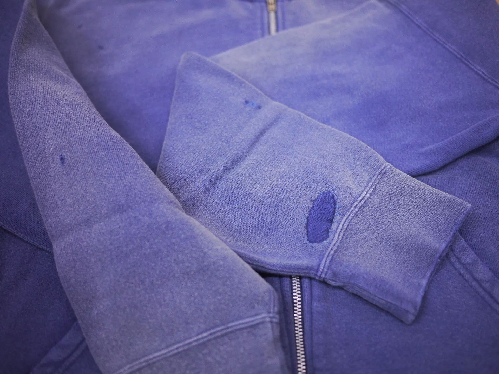 Visvim navy jumbo sb sweat hoodie with zipper Size US XXL / EU 58 / 5 - 5 Thumbnail