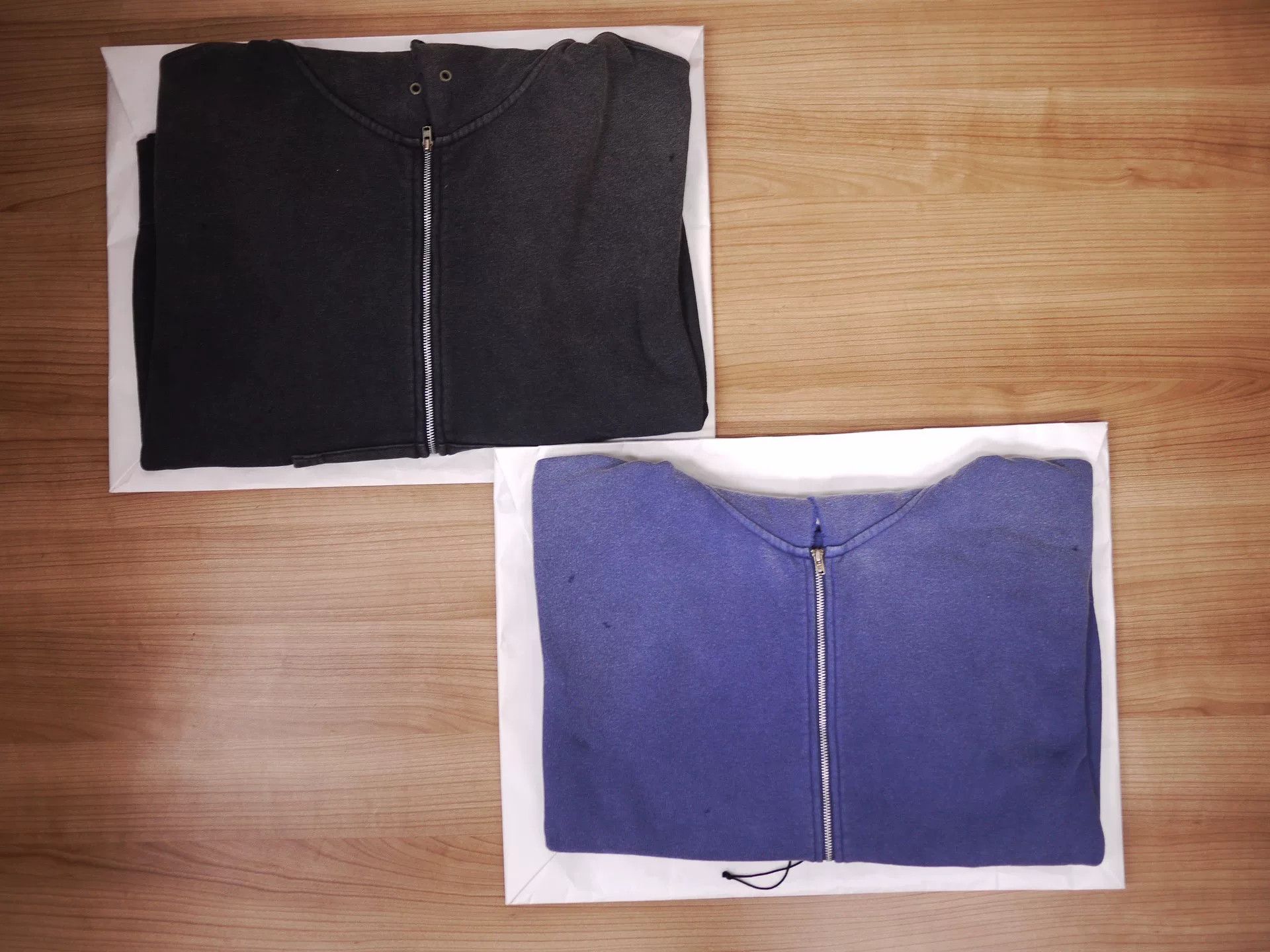 Visvim navy jumbo sb sweat hoodie with zipper Size US XXL / EU 58 / 5 - 9 Thumbnail