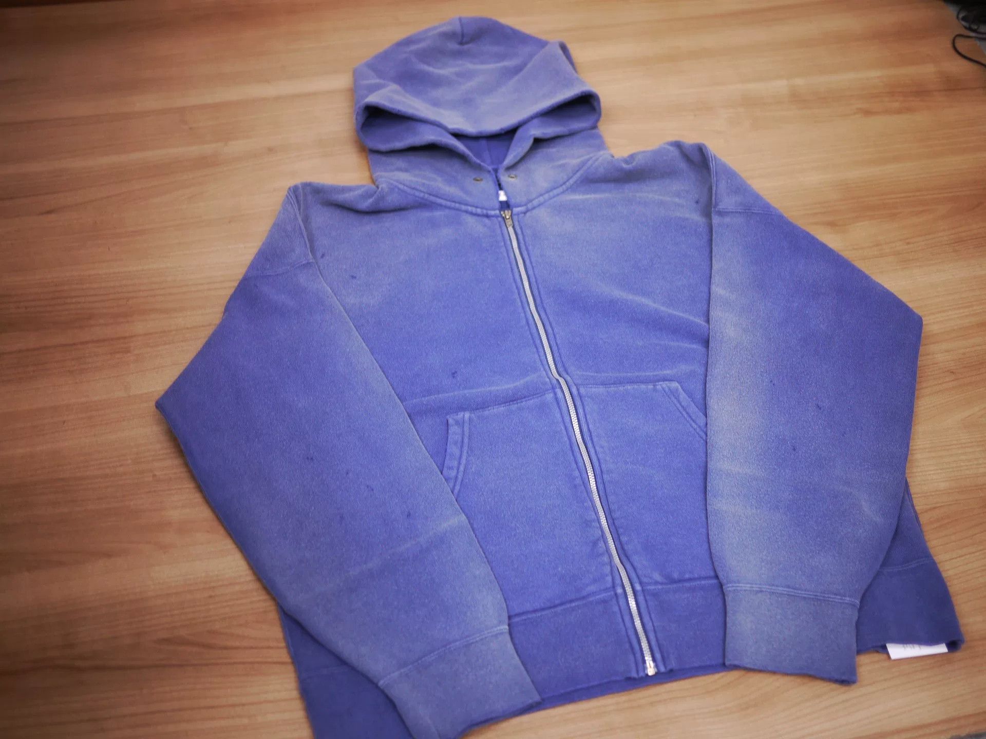 Visvim navy jumbo sb sweat hoodie with zipper Size US XXL / EU 58 / 5 - 2 Thumbnail