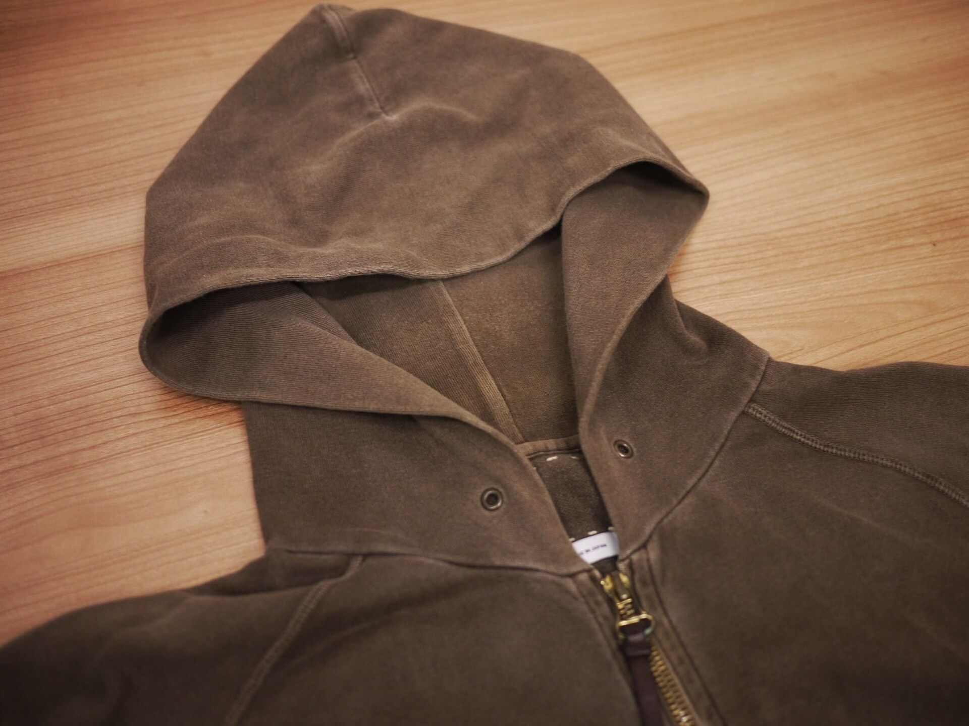 Visvim visvim zip hoodie in dark mud color Size US S / EU 44-46 / 1 - 4 Thumbnail