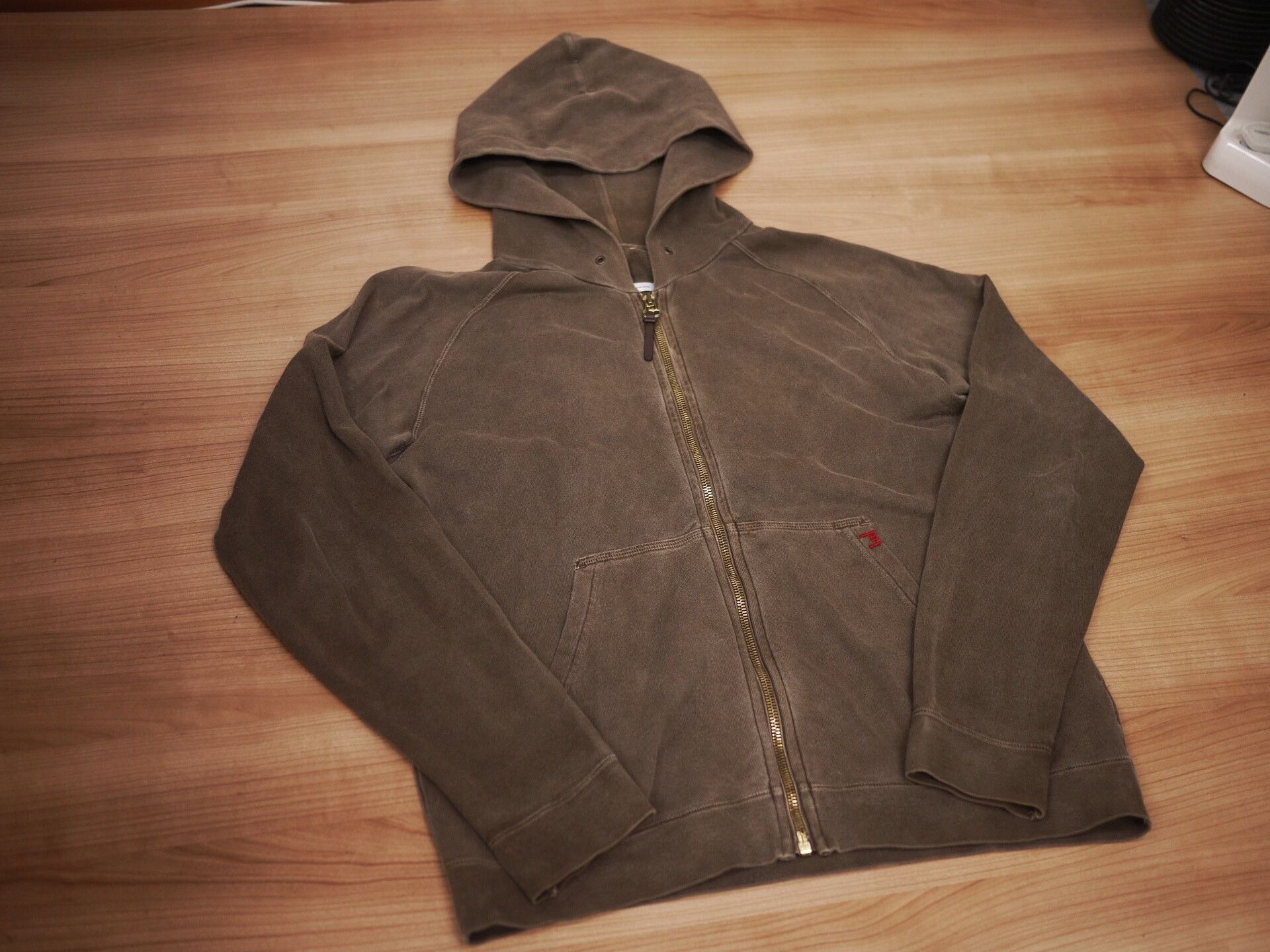 Visvim visvim zip hoodie in dark mud color Size US S / EU 44-46 / 1 - 2 Thumbnail