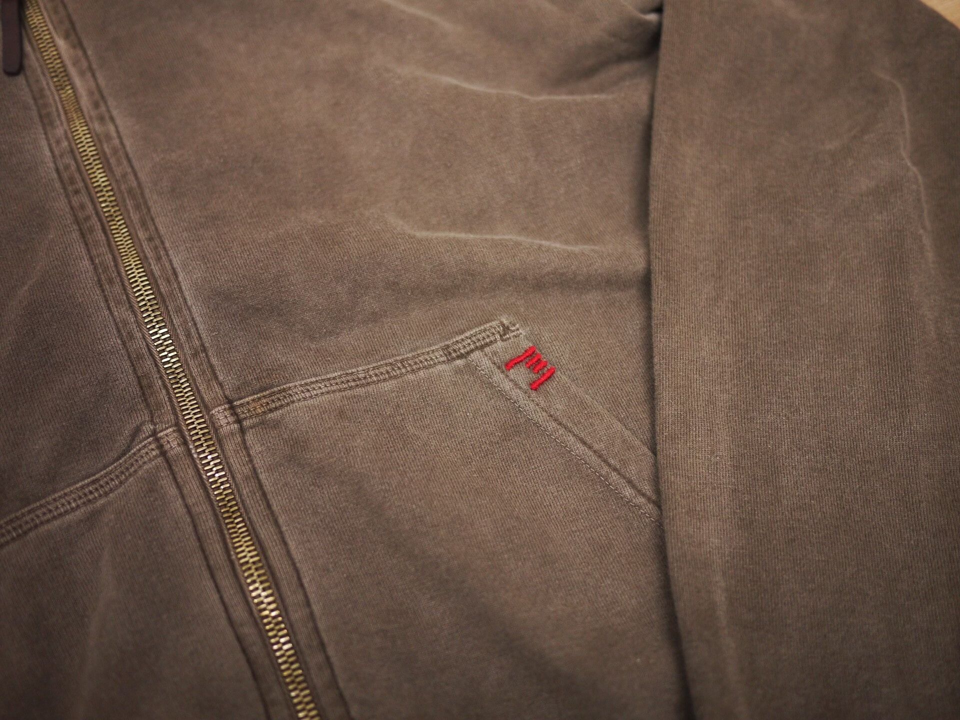 Visvim visvim zip hoodie in dark mud color Size US S / EU 44-46 / 1 - 3 Thumbnail