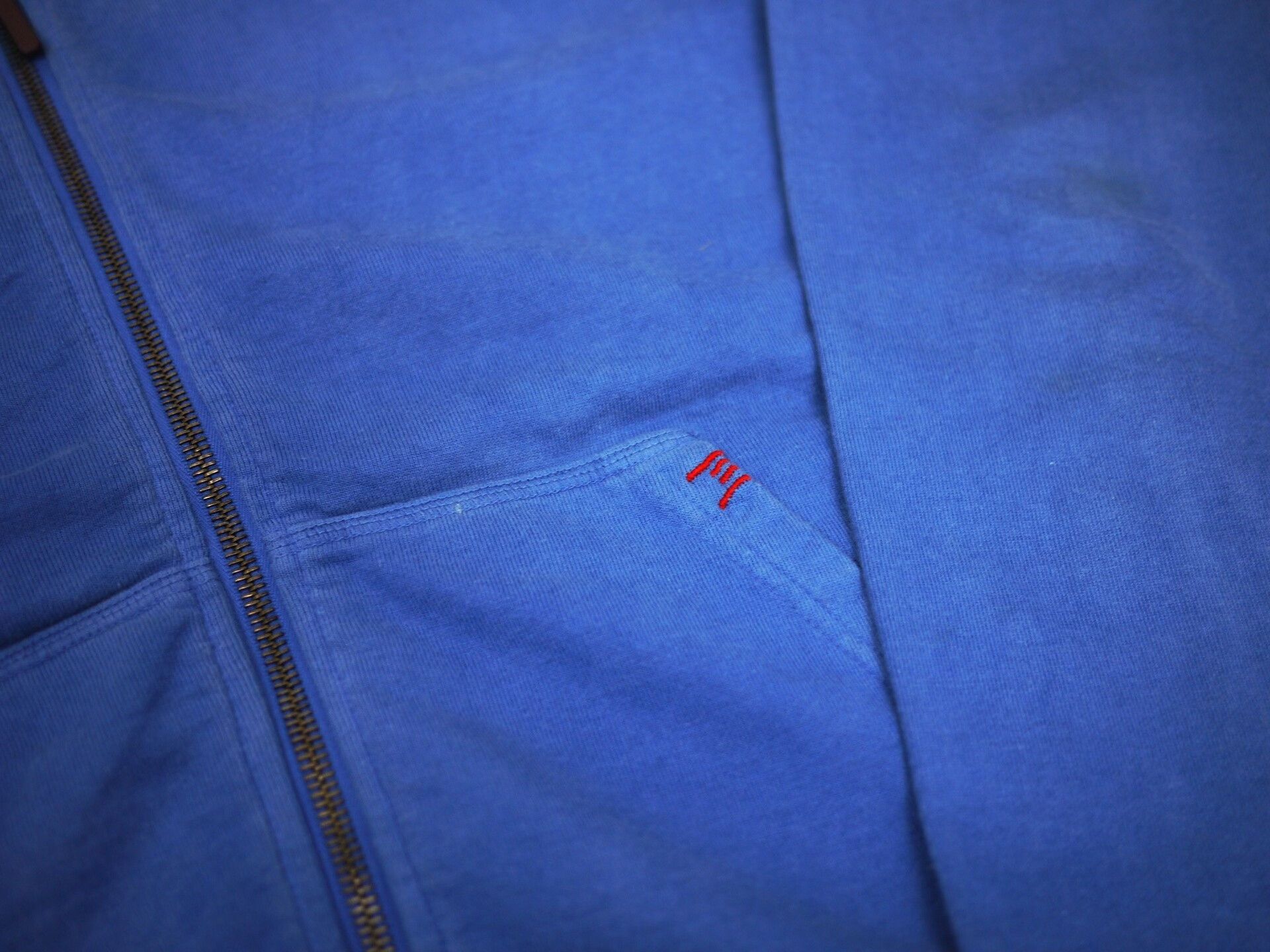 Visvim indigo zip-up hoodie by visvim Size US L / EU 52-54 / 3 - 4 Thumbnail
