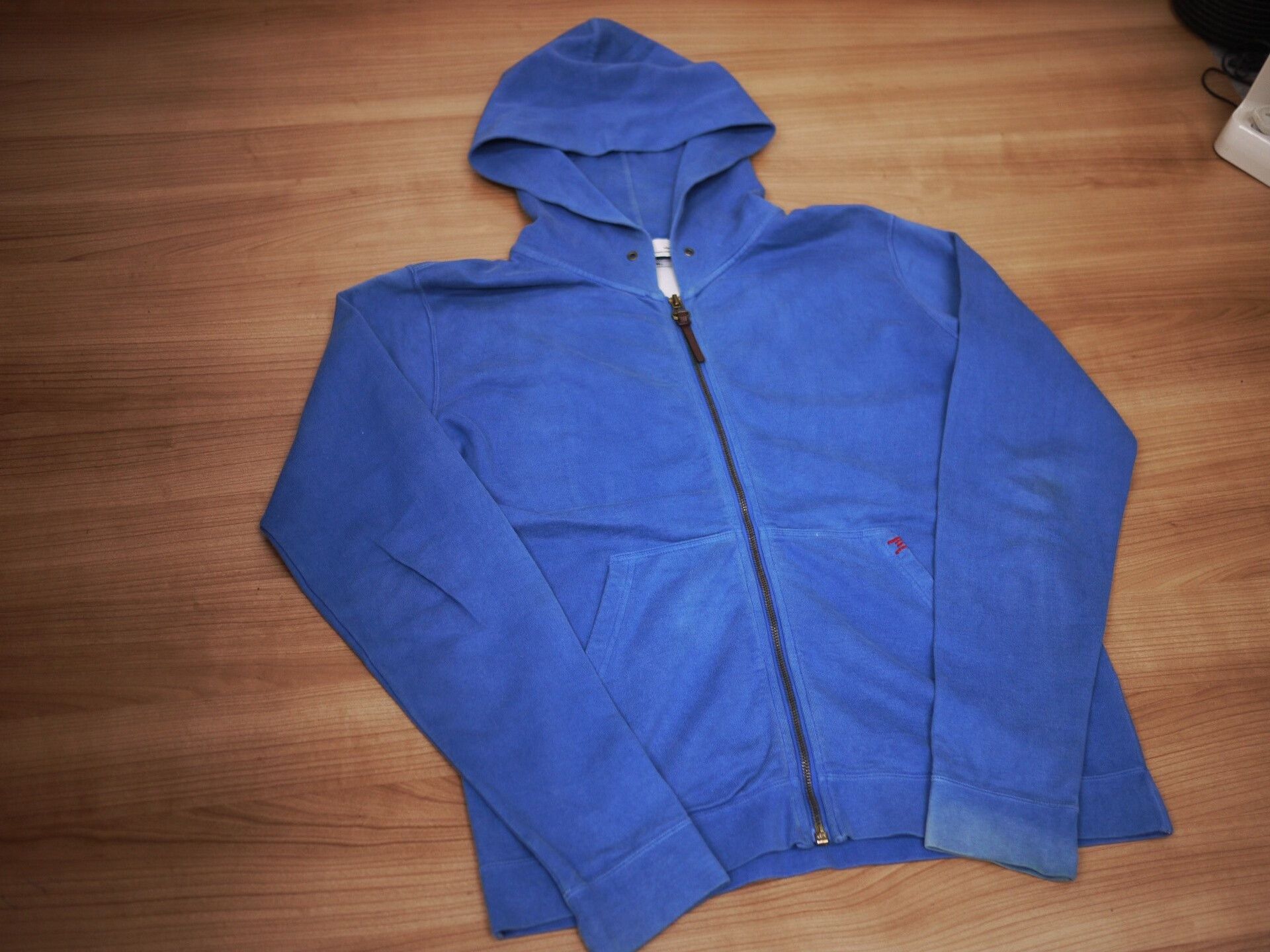 Visvim indigo zip-up hoodie by visvim Size US L / EU 52-54 / 3 - 2 Thumbnail