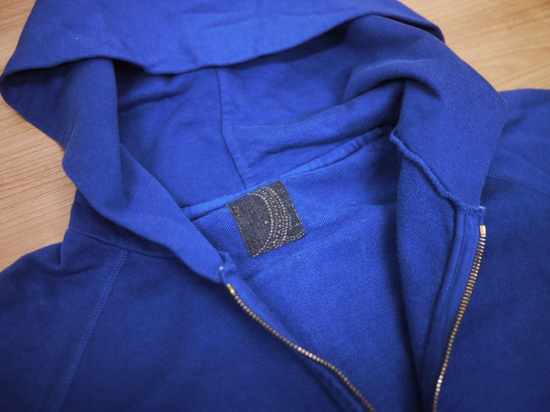visvim ict hoodie zip f.z indigo
