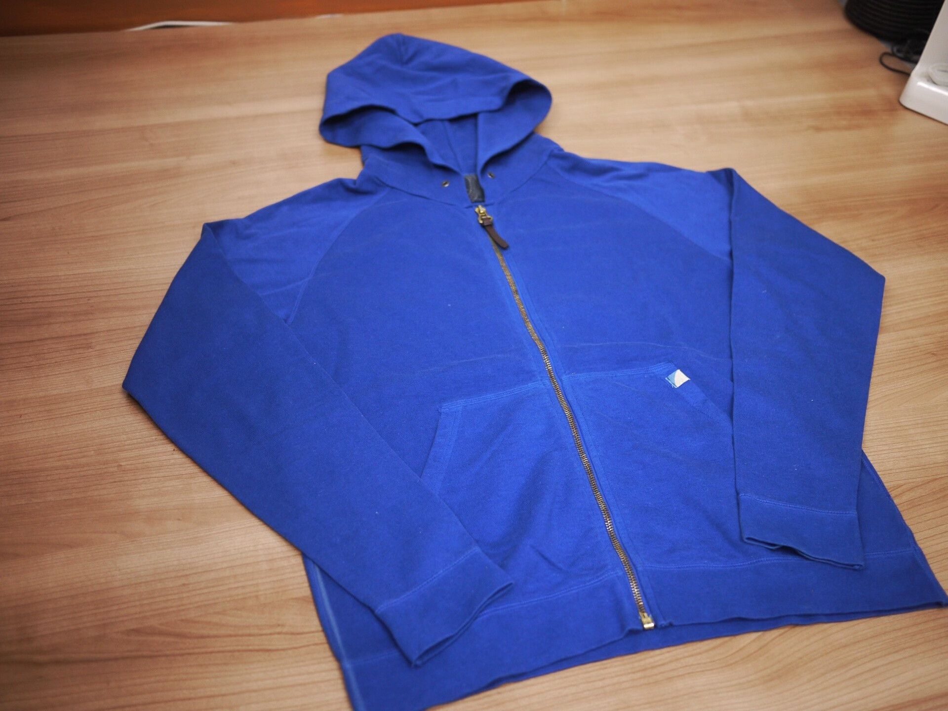 visvim ict hoodie zip f.z indigo