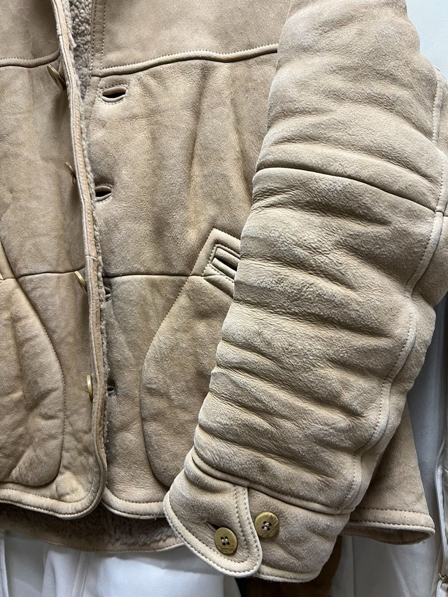 Visvim visvim eton jkt sheepskin in beige Size US M / EU 48-50 / 2 - 3 Thumbnail