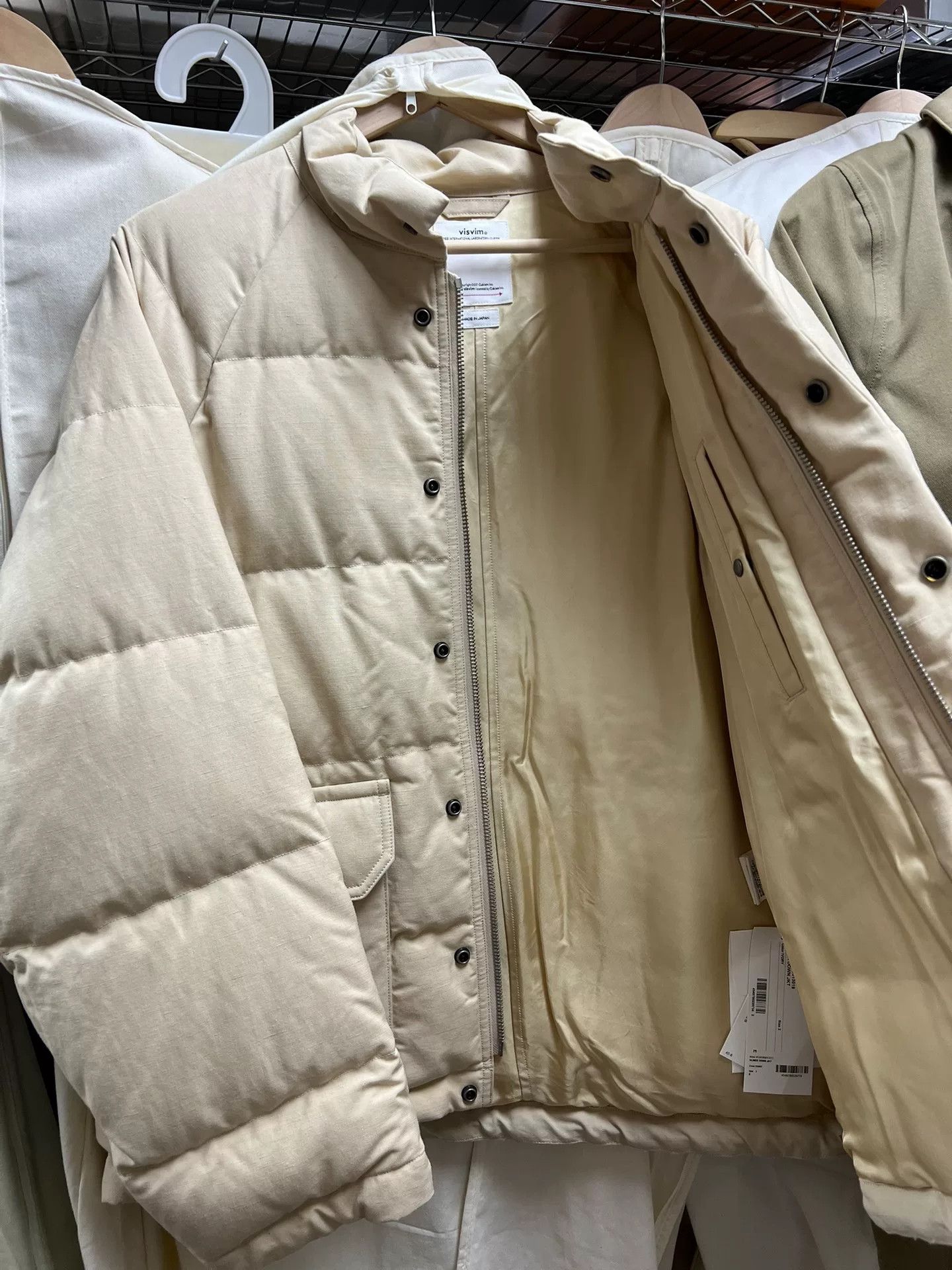 Visvim visvim ulmer down jacket ivory size 2 Size US M / EU 48-50 / 2 - 5 Thumbnail