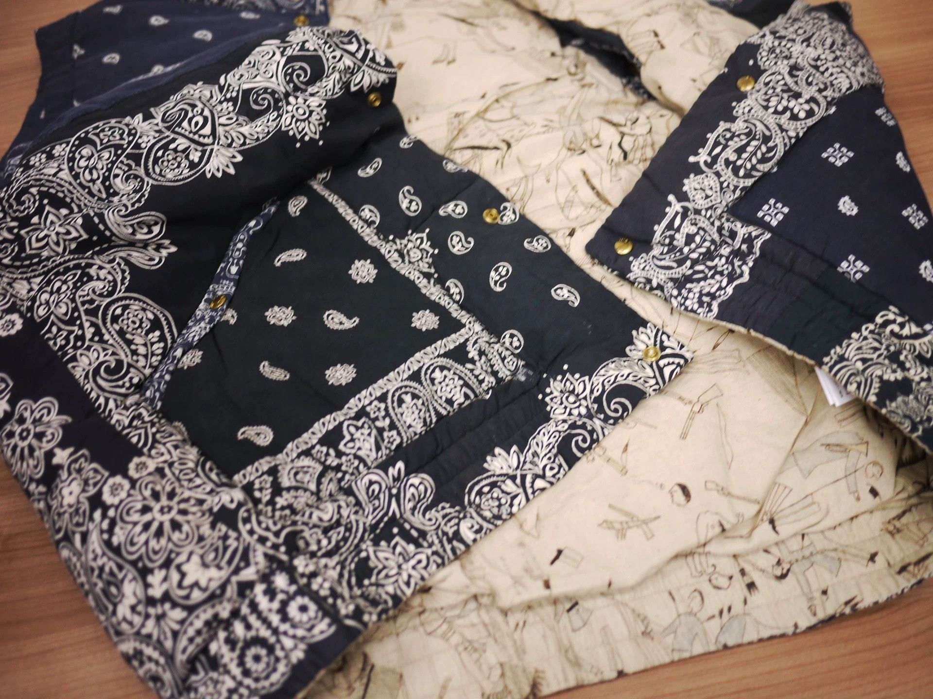 Visvim visvim ict down vest kerchief black Size US L / EU 52-54 / 3 - 8 Thumbnail