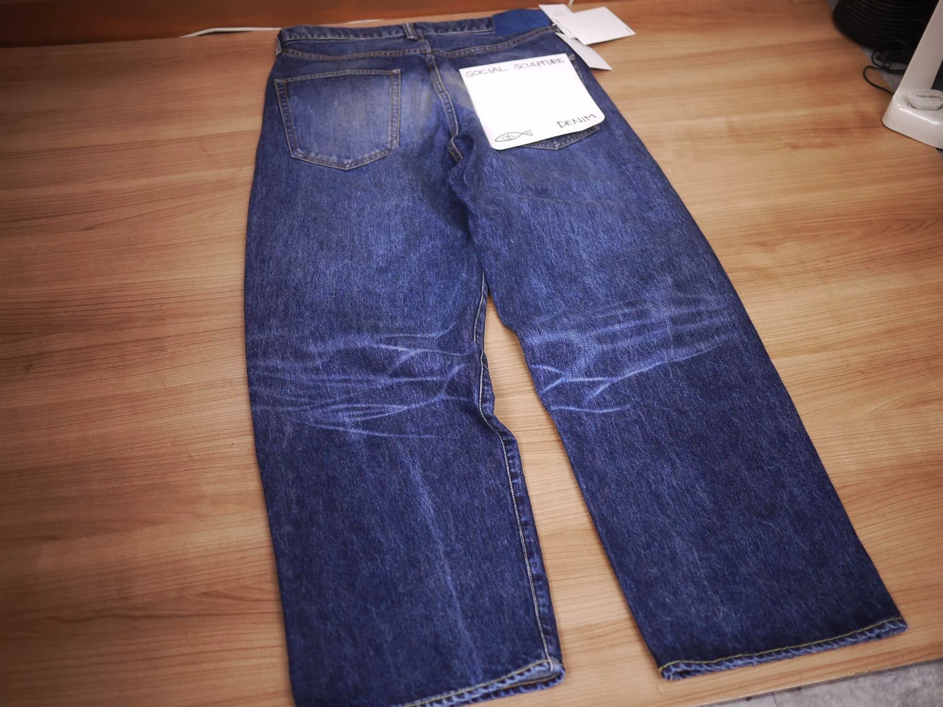 Visvim visvim social sculpture d42 ex wide jeans Size US 32 / EU 48 - 4 Thumbnail