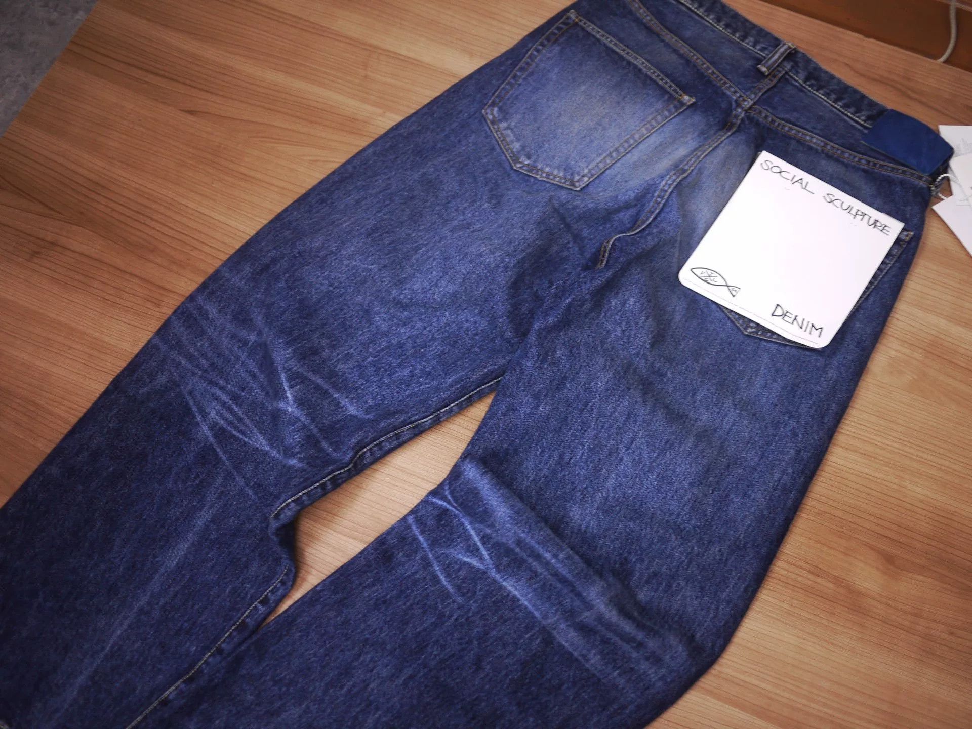 Visvim visvim social sculpture d42 ex wide jeans Size US 32 / EU 48 - 5 Thumbnail