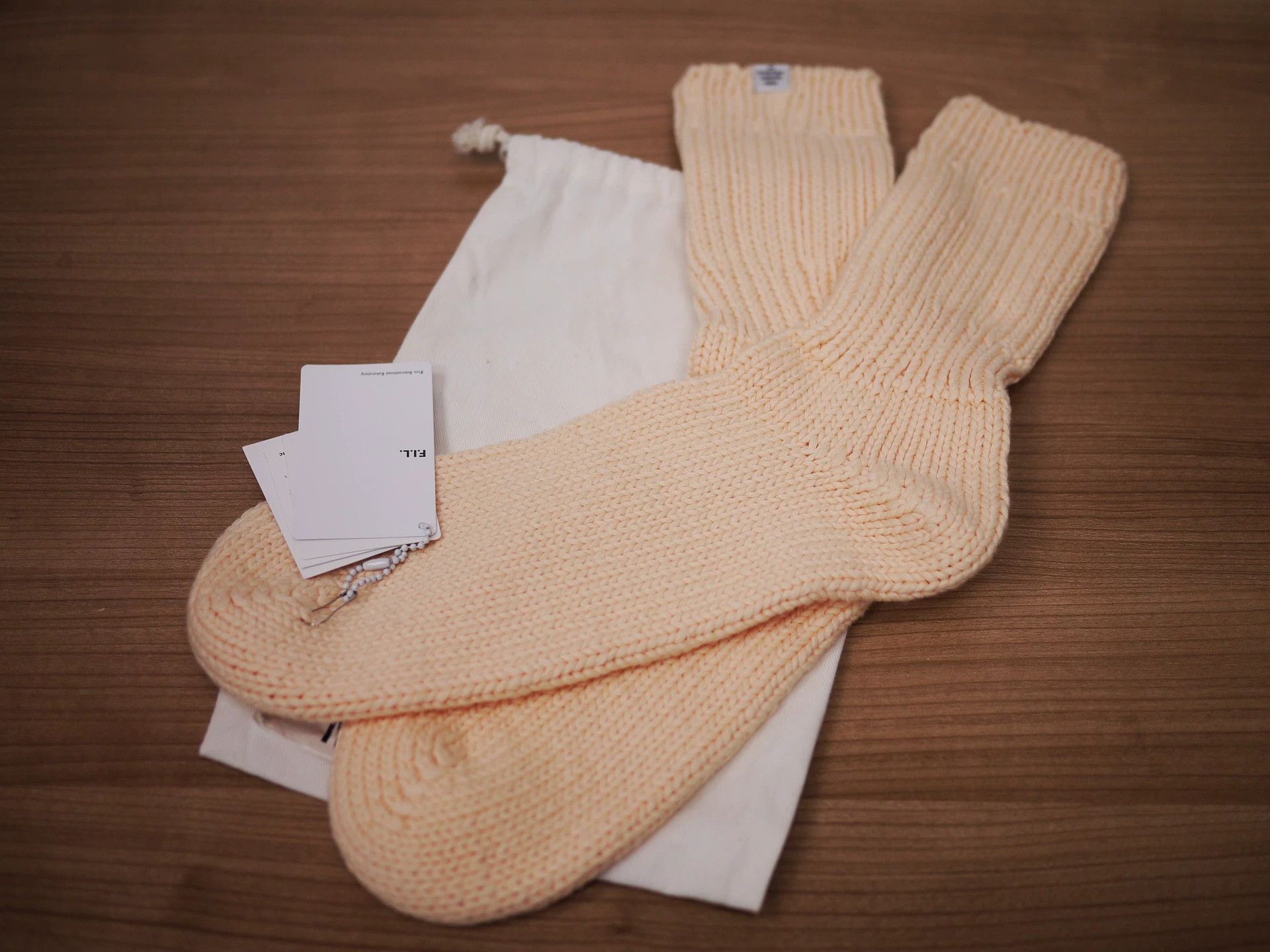 Visvim hand knit visvim achilles socks in pink Size ONE SIZE - 2 Thumbnail