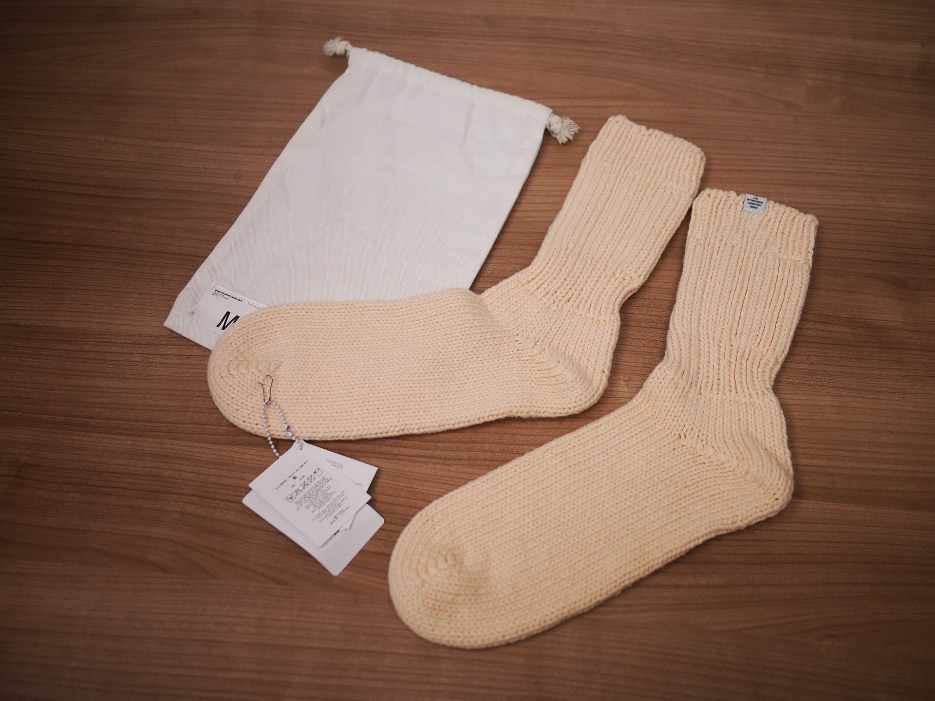 Visvim hand knit visvim achilles socks in pink Size ONE SIZE - 7 Thumbnail