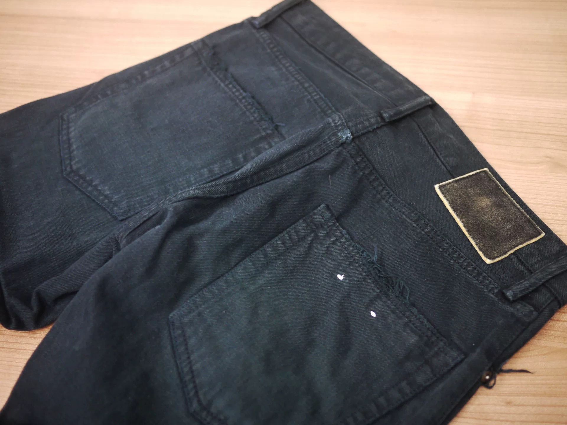 Visvim visvim social sculpture black distressed jeans Size US 32 / EU 48 - 8 Thumbnail