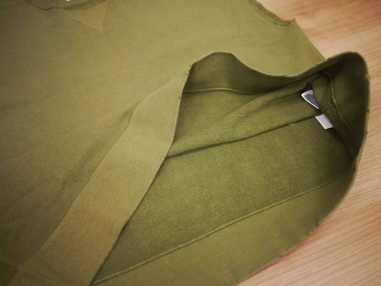 Visvim visvim mondo sweat in olive green Size US S / EU 44-46 / 1 - 5 Thumbnail