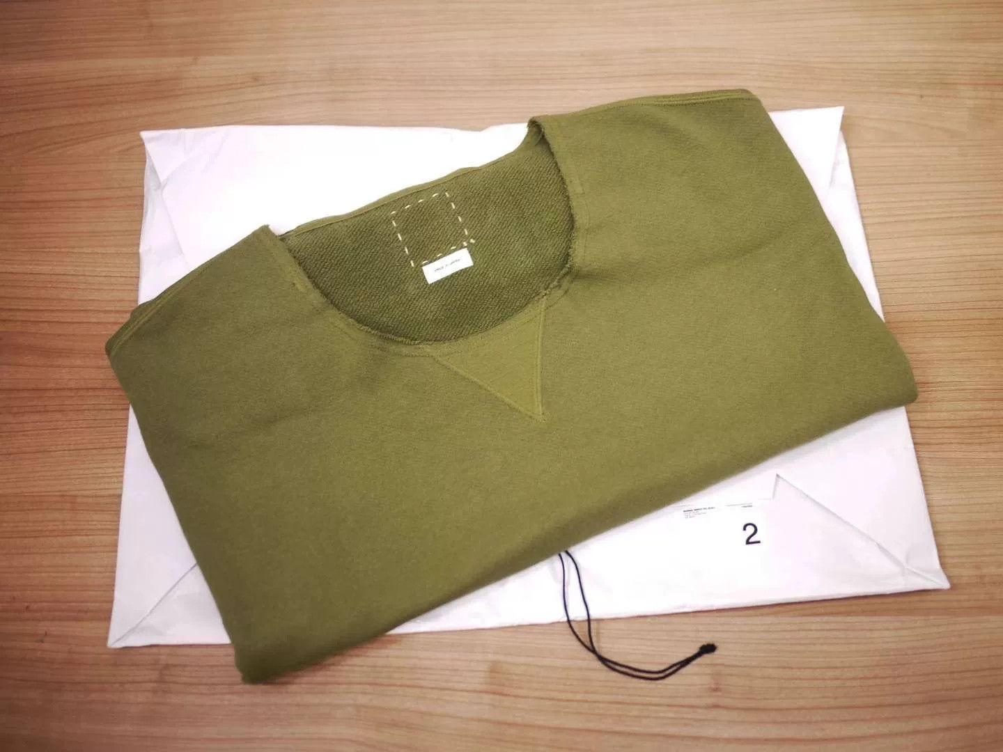 Visvim visvim mondo sweat in olive green Size US S / EU 44-46 / 1 - 7 Thumbnail