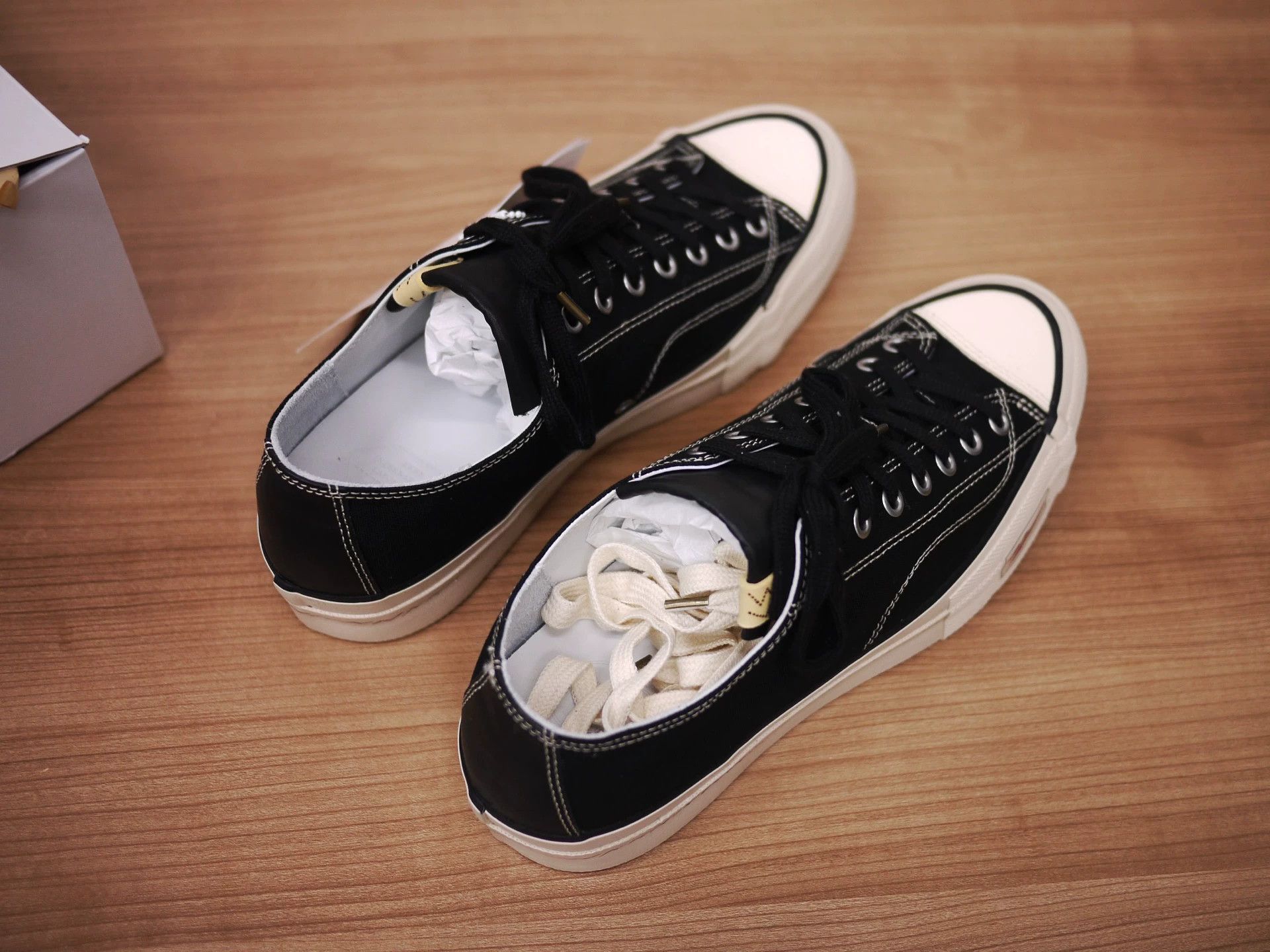 Visvim visvim skagway low patten sneakers black Size US 8.5 / EU 41-42 - 7 Thumbnail