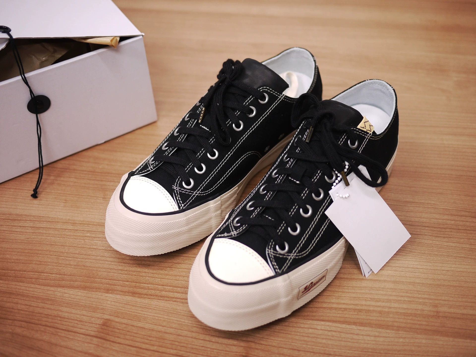 Visvim visvim skagway low patten sneakers black Size US 8.5 / EU 41-42 - 2 Thumbnail