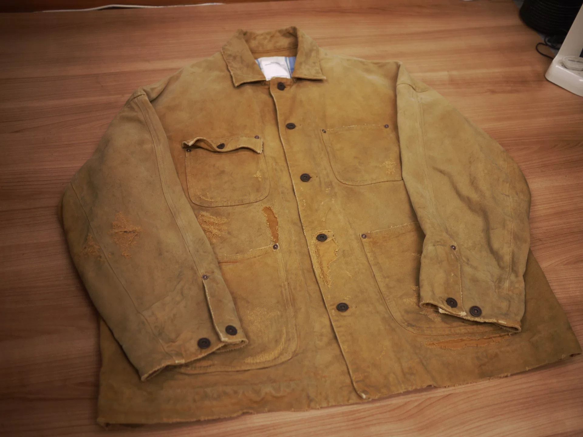 Visvim visvim macray coverall crash lt. brown Size US M / EU 48-50 / 2 - 3 Thumbnail