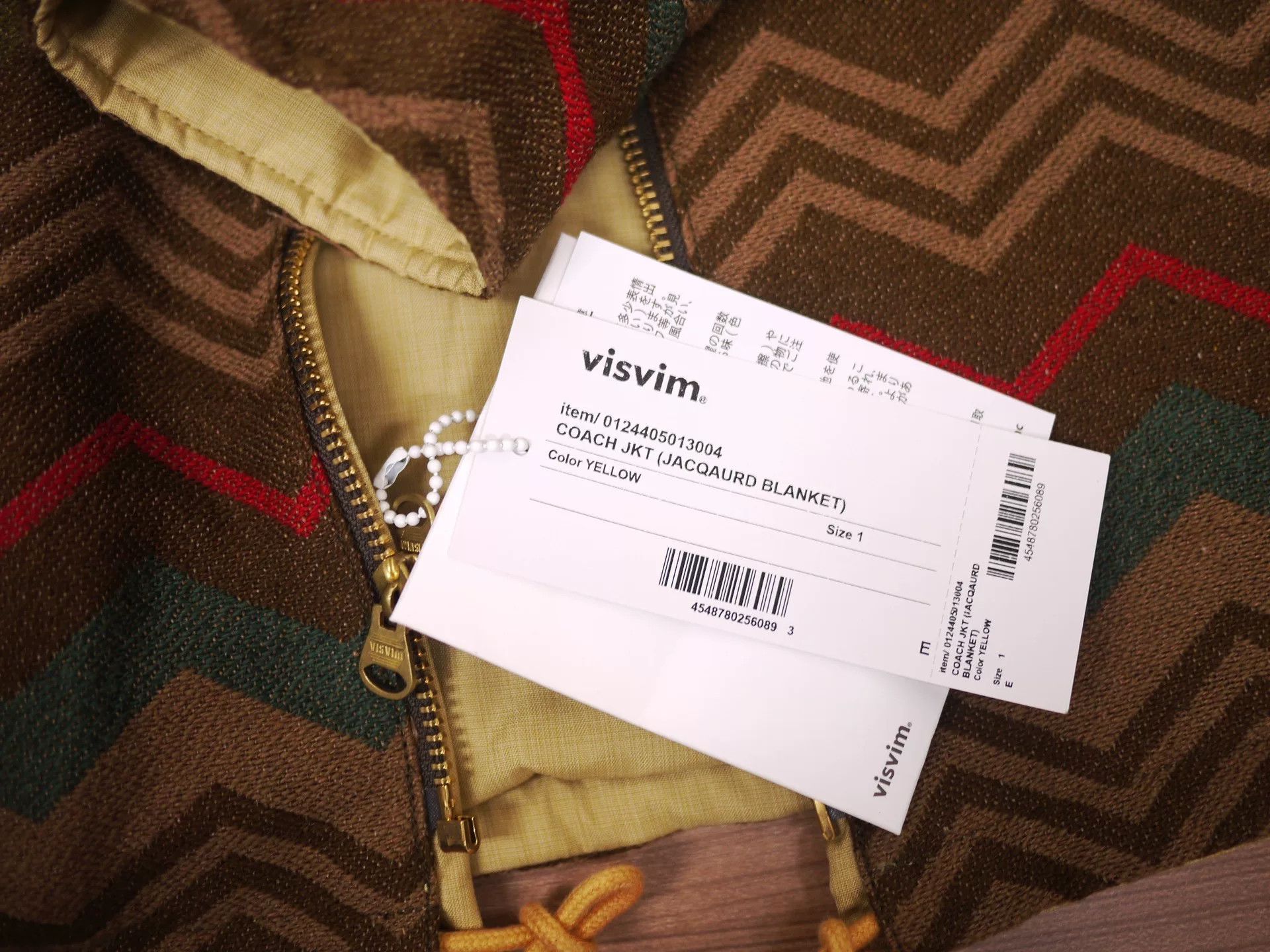 Visvim visvim coach jacket in yellow color Size US M / EU 48-50 / 2 - 8 Thumbnail