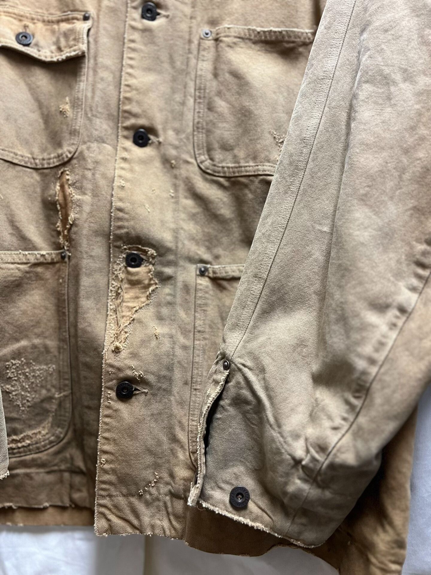 visvim macray coverall in light brown