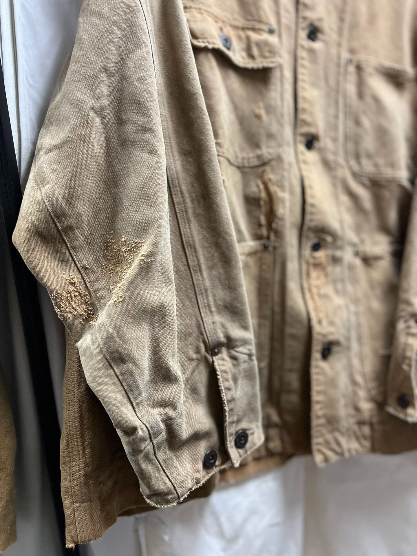 visvim macray coverall in light brown
