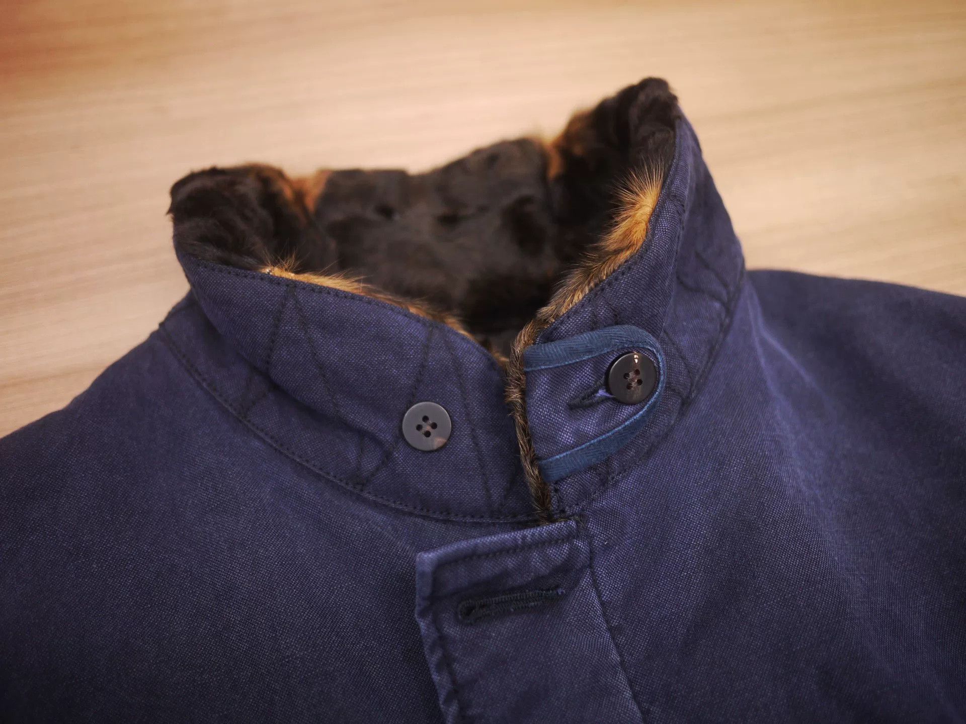 Visvim visvim deckhand jacket in navy blue Size US L / EU 52-54 / 3 - 4 Thumbnail