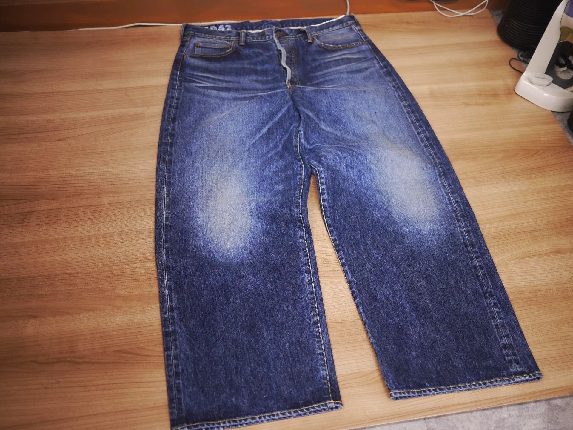 Visvim visvim social sculpture wide jeans Size US 36 / EU 52 - 2 Thumbnail