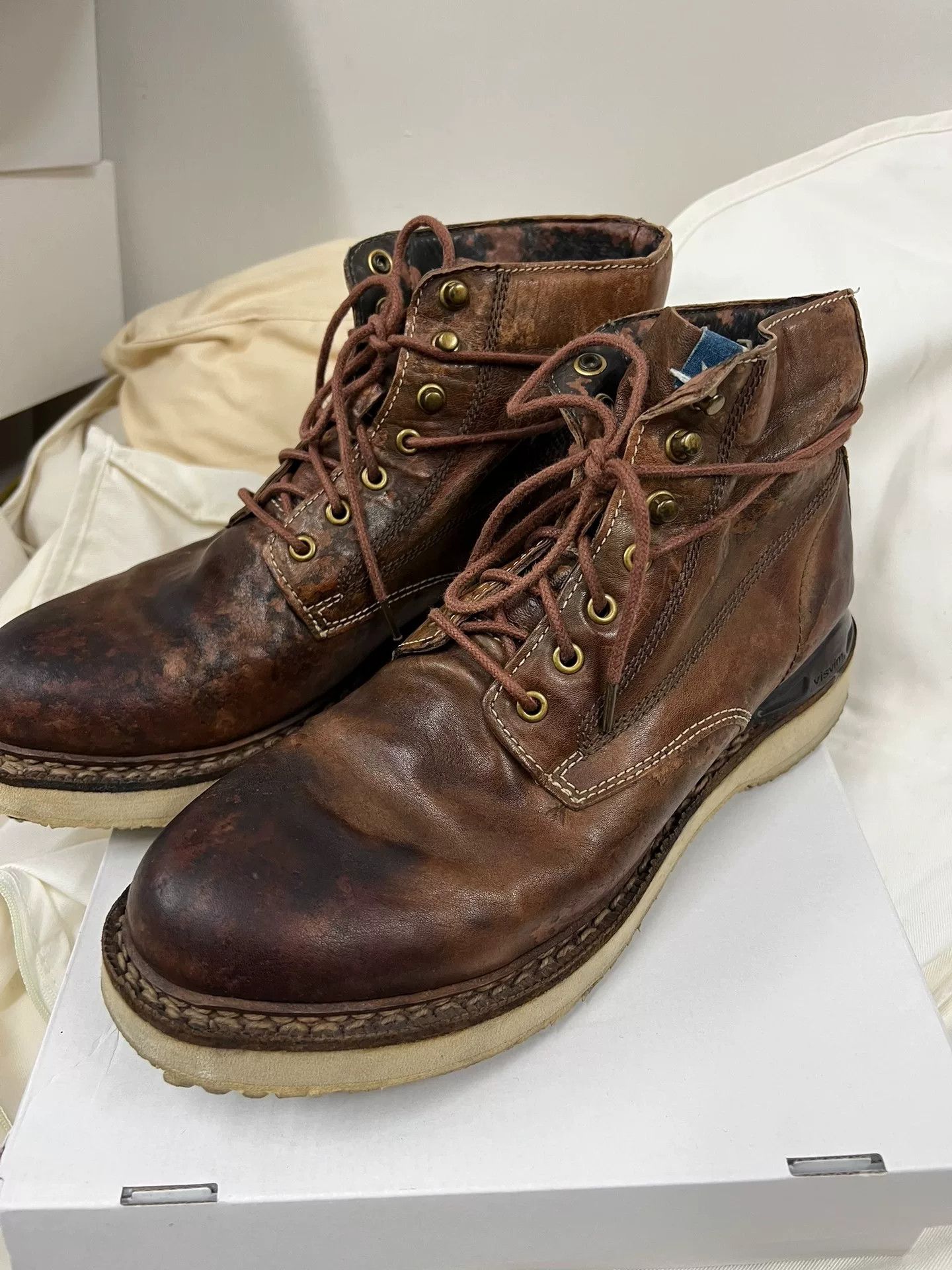 Visvim visvim ict virgil boots in brown Size US 8 / EU 41 - 2 Thumbnail