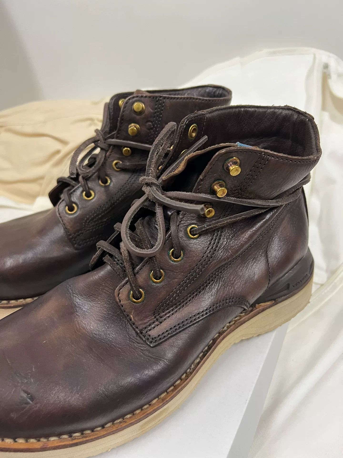 Visvim visvim ict virgil boots in dark brown Size US 8.5 / EU 41-42 - 3 Thumbnail