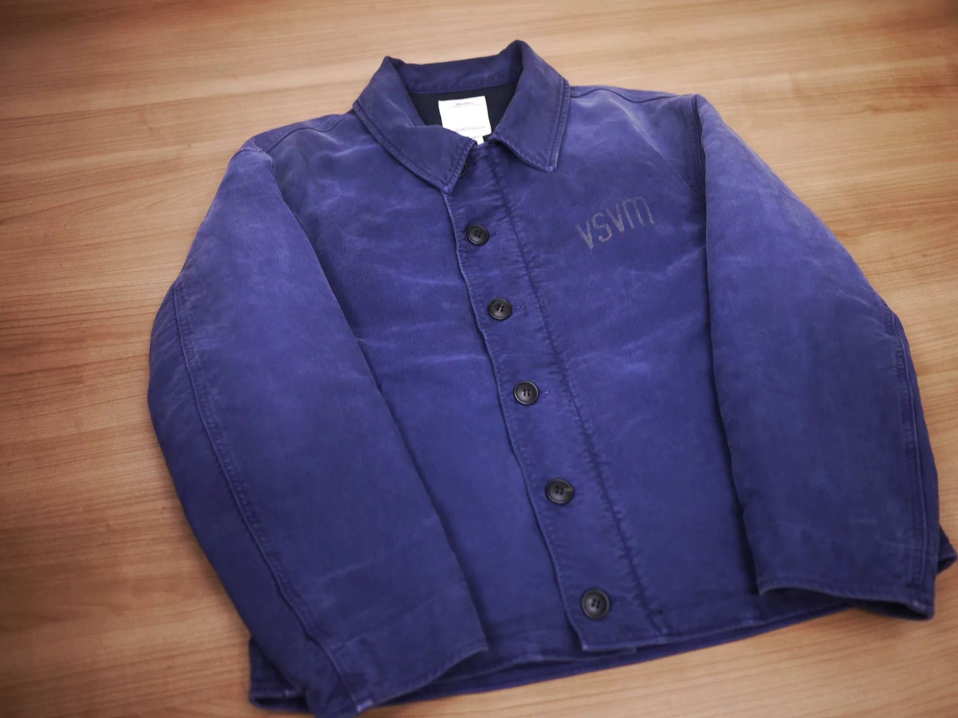 Visvim visvim deckhand jacket in navy blue Size US M / EU 48-50 / 2 - 2 Thumbnail