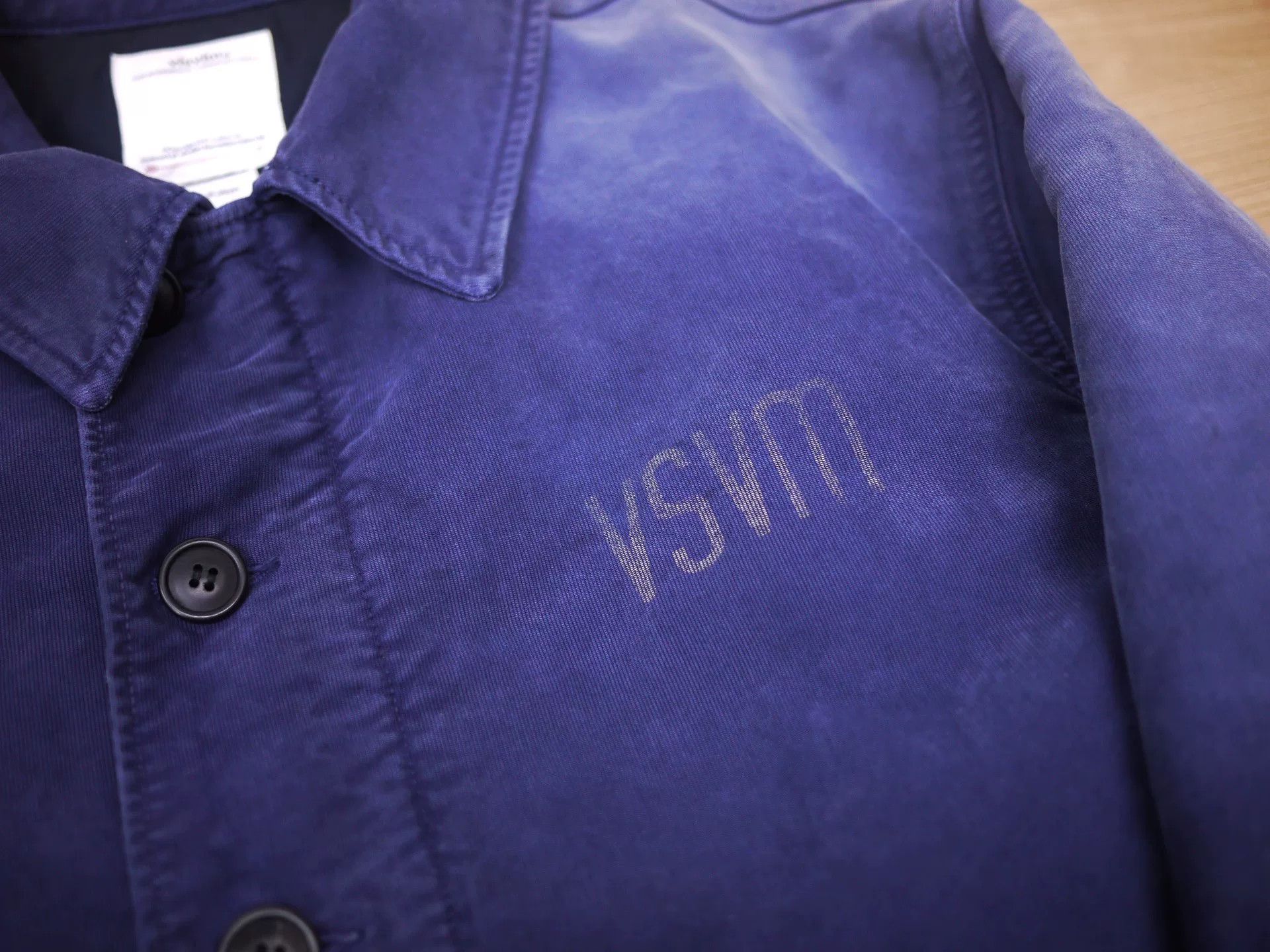Visvim visvim deckhand jacket in navy blue Size US M / EU 48-50 / 2 - 3 Thumbnail