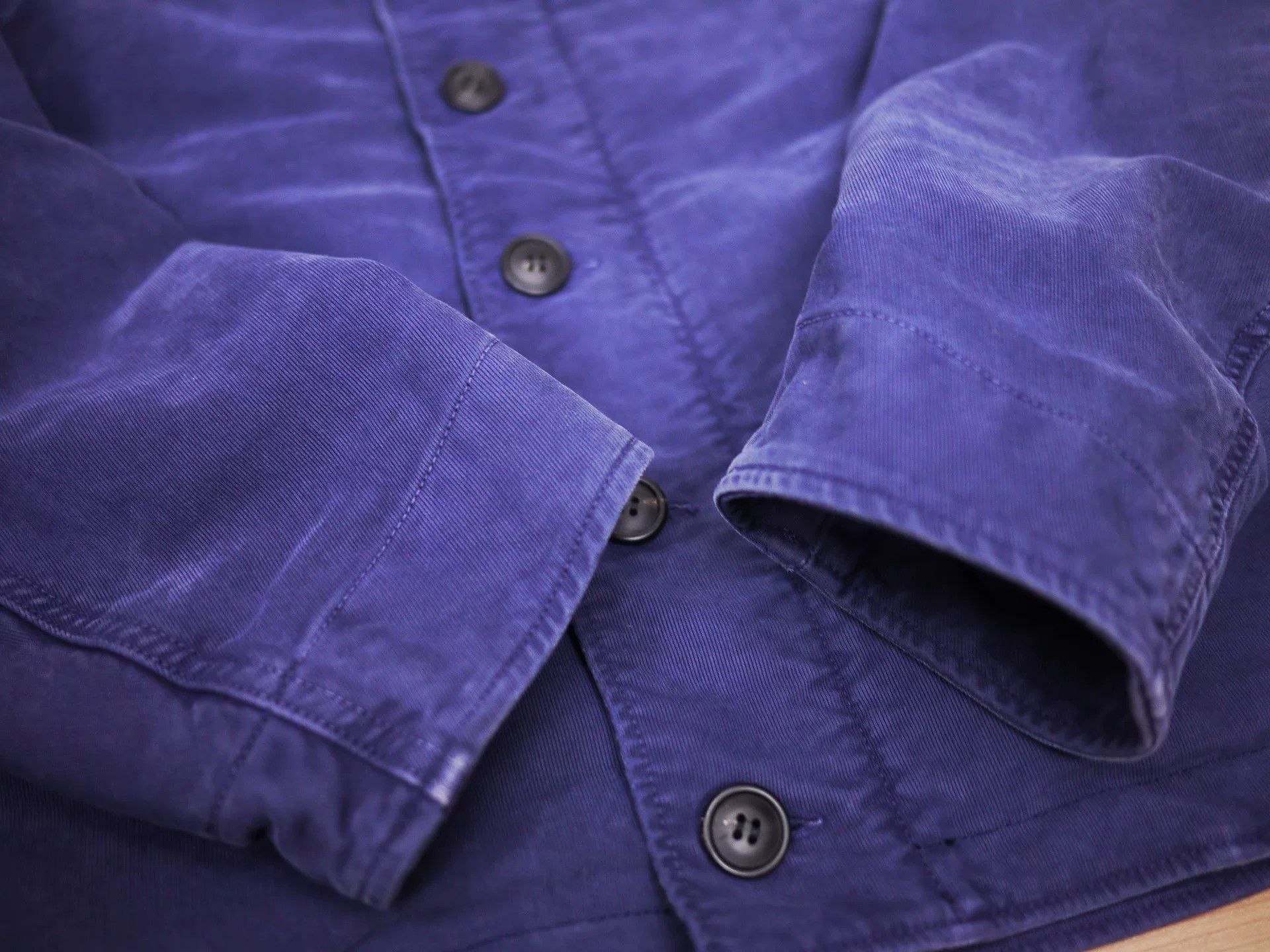 Visvim visvim deckhand jacket in navy blue Size US M / EU 48-50 / 2 - 5 Thumbnail