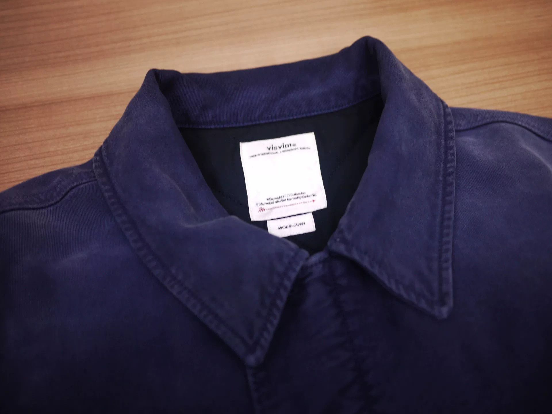 Visvim visvim deckhand jacket in navy blue Size US M / EU 48-50 / 2 - 4 Thumbnail
