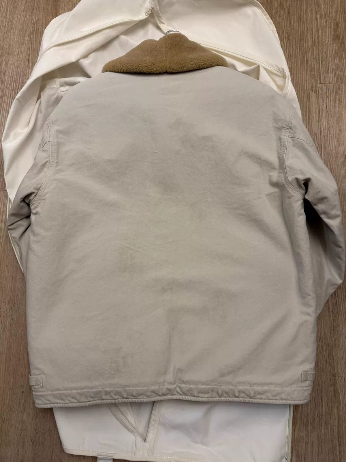 Visvim visvim kobuk jacket in ivory color Size US M / EU 48-50 / 2 - 5 Thumbnail