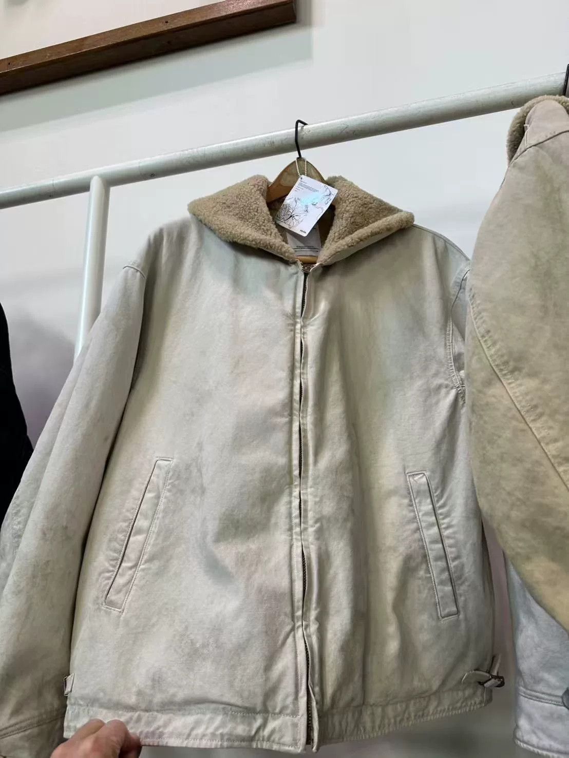 Visvim visvim kobuk jacket in ivory color Size US M / EU 48-50 / 2 - 2 Thumbnail