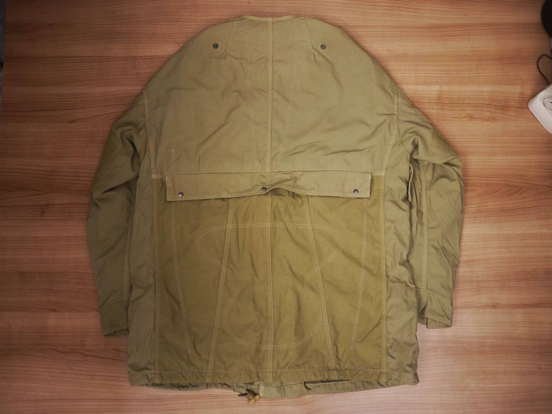 Visvim visvim paratrooper coat in beige color Size US M / EU 48-50 / 2 - 6 Thumbnail