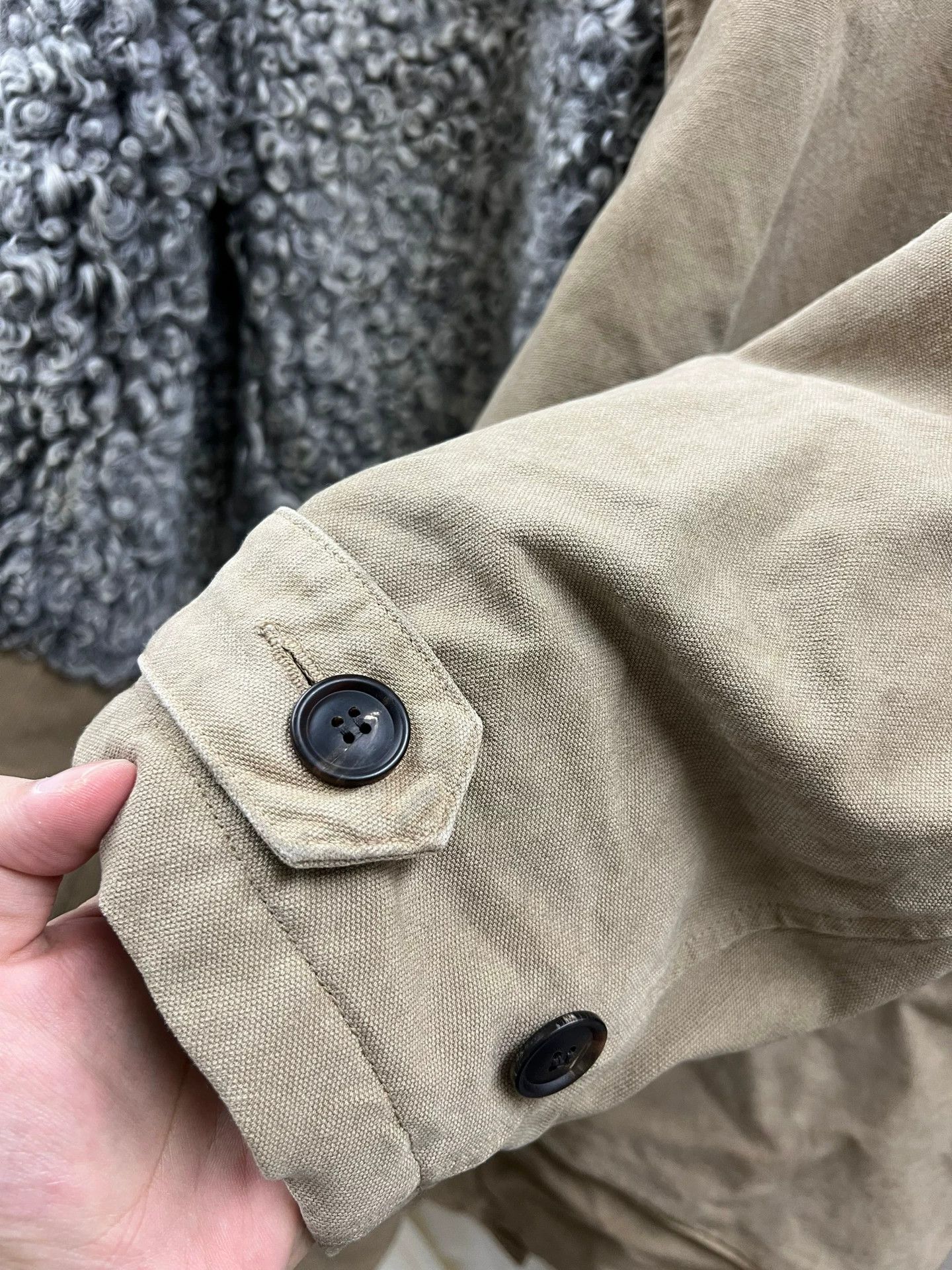 Visvim visvim winfield shearling coat in beige Size US S / EU 44-46 / 1 - 7 Thumbnail