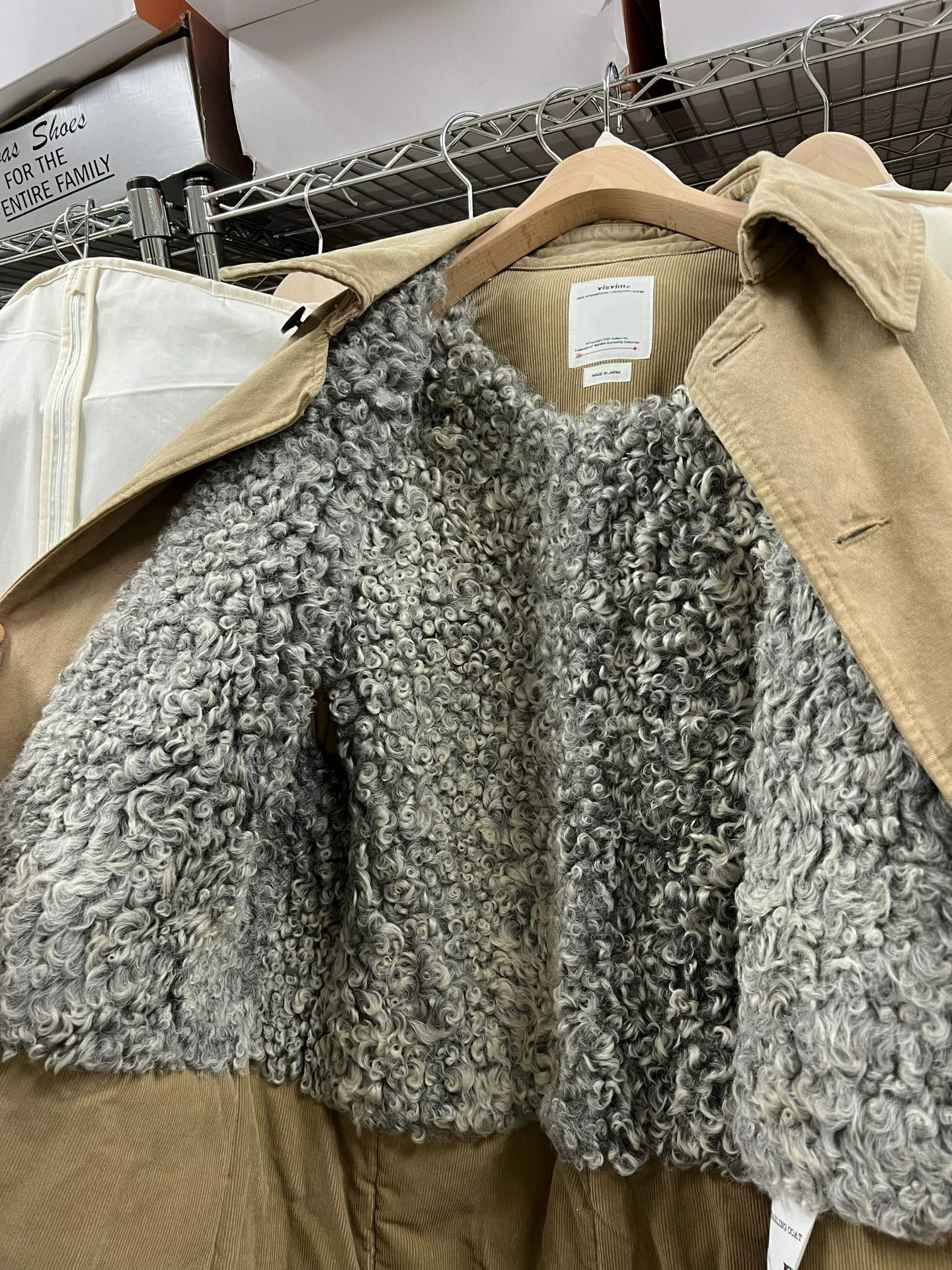 Visvim visvim winfield shearling coat in beige Size US S / EU 44-46 / 1 - 4 Thumbnail